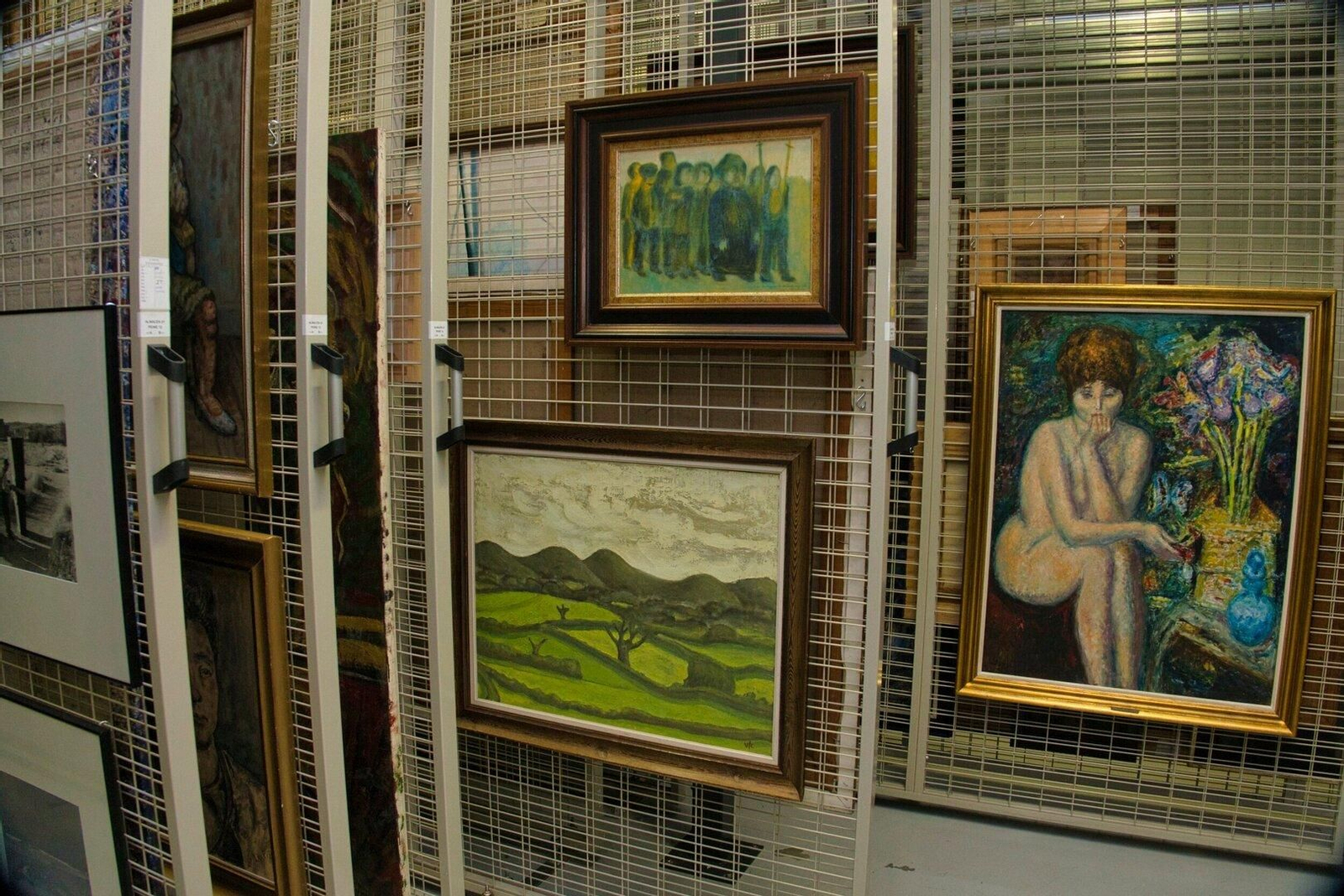 Colección de fondos pictóricos del Marco.