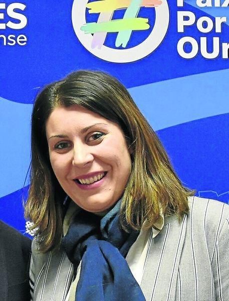 La alcaldesa Melisa Macía.