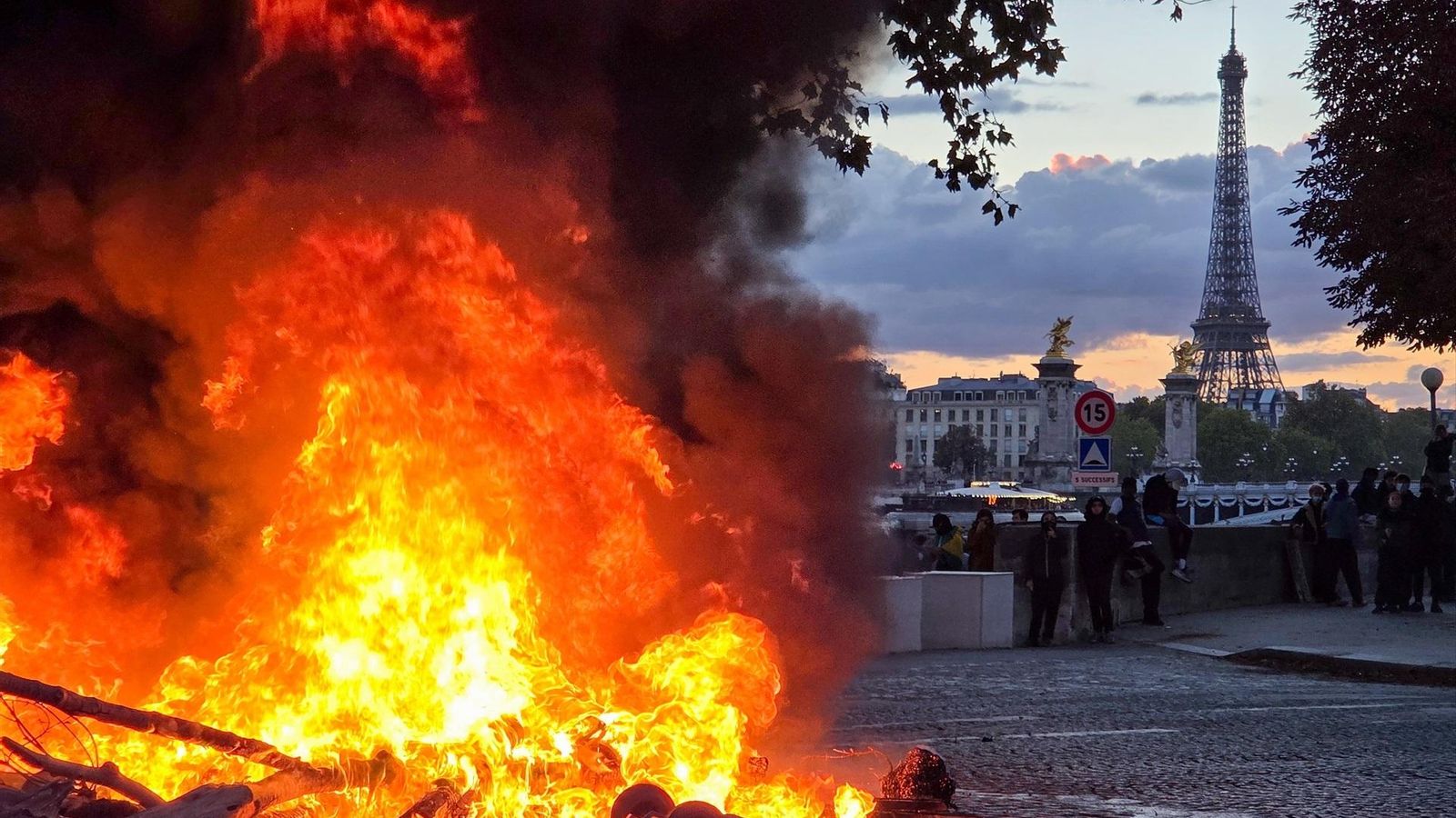 Manifestaciones en Francia