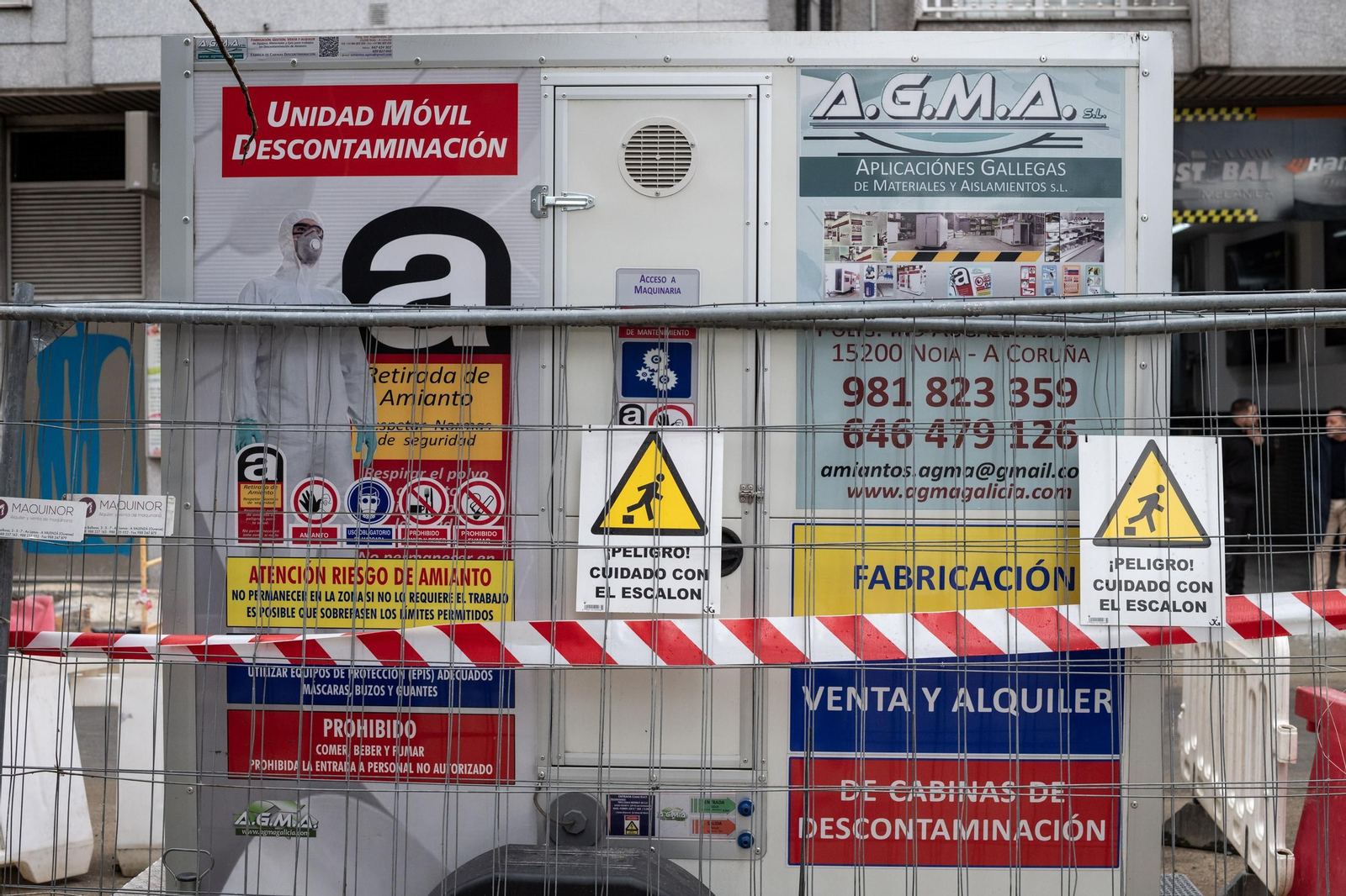 Galería | Así se encuentra la Avenida de Portugal tras la paralización de las obras por impagos del Concello de Ourense