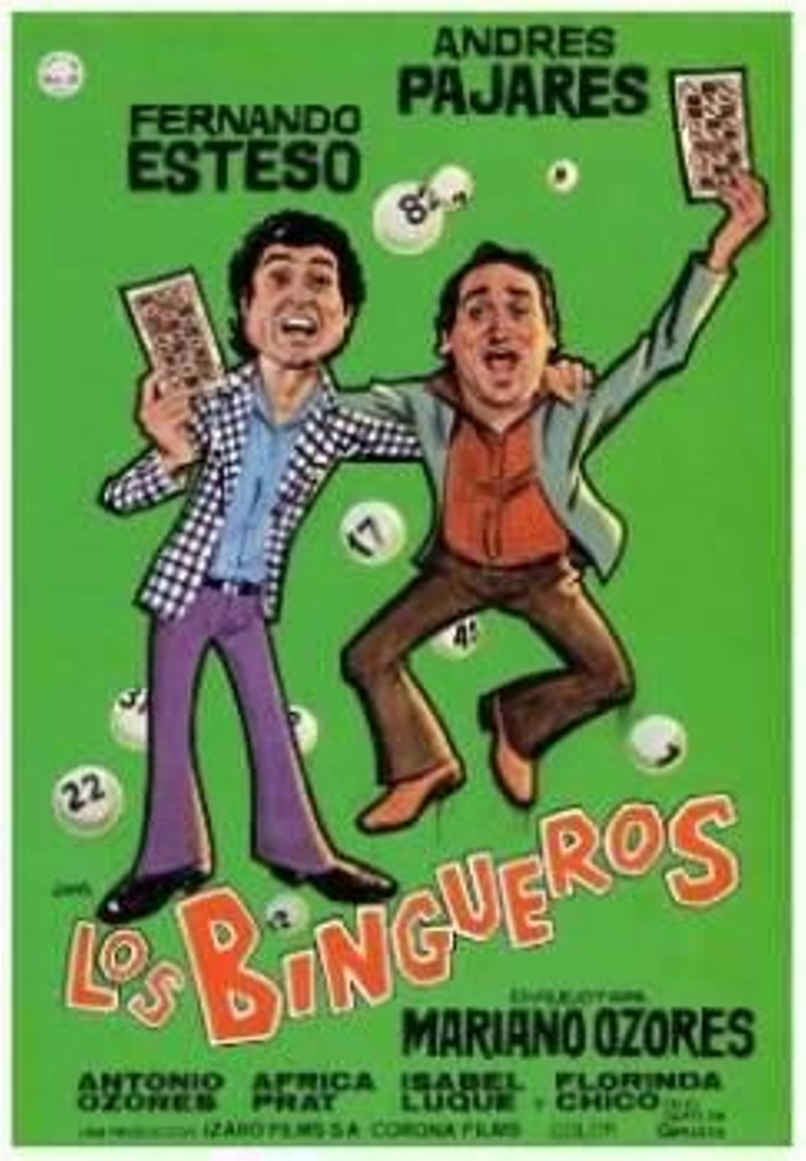 Pajares y Esteso, en el cartel de la película.