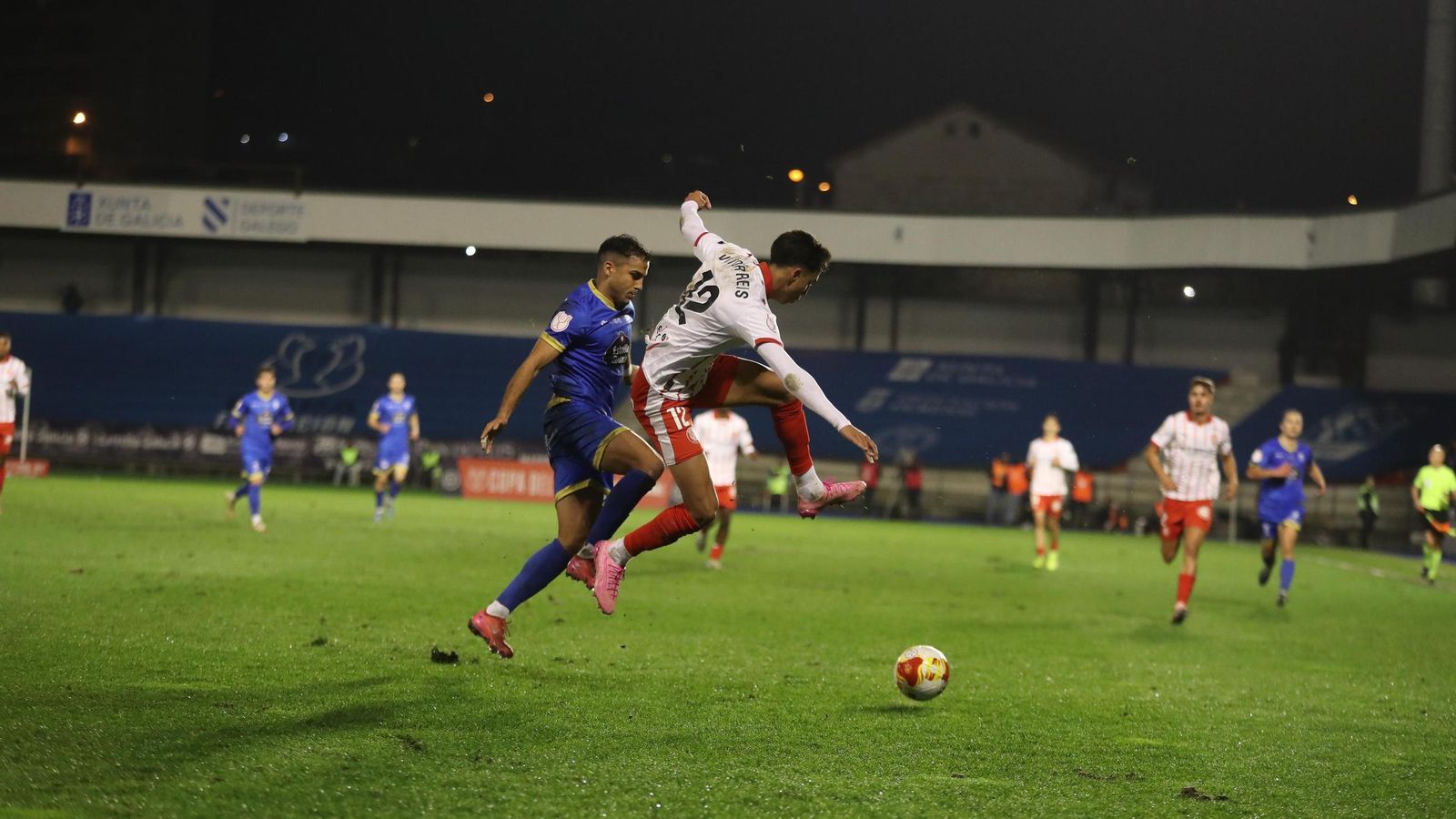 Galería | Noche de Copa del Rey en O Couto entre Ourense CF y Girona