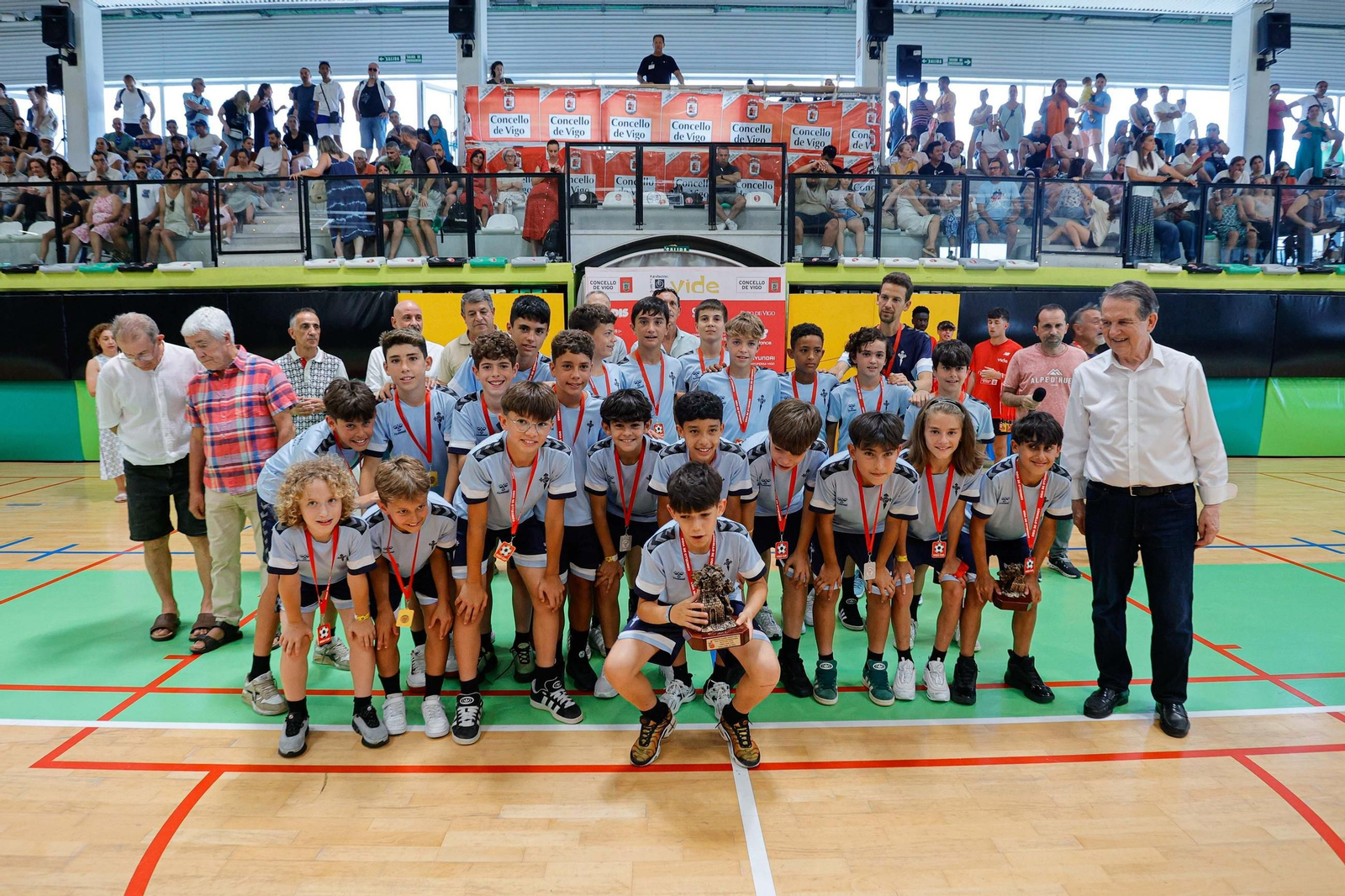 Galería | Clausura de la Vigo Cup con la entrega de medallas
