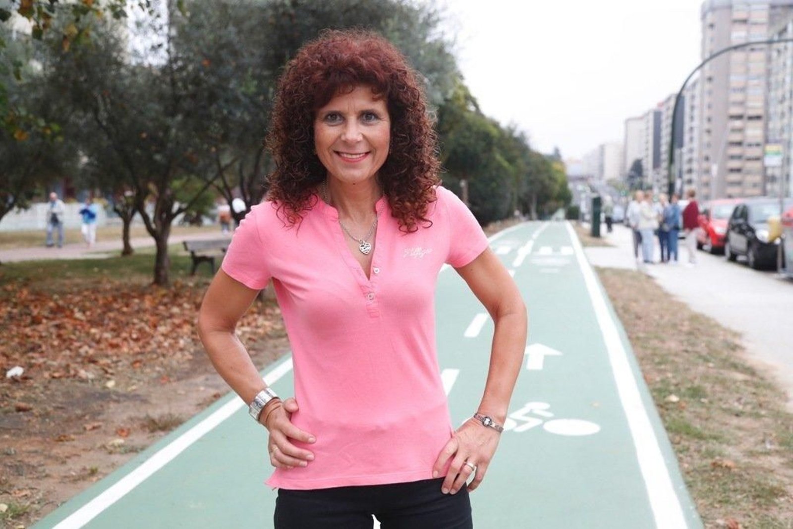 Vigo estrena el carril bici  001222