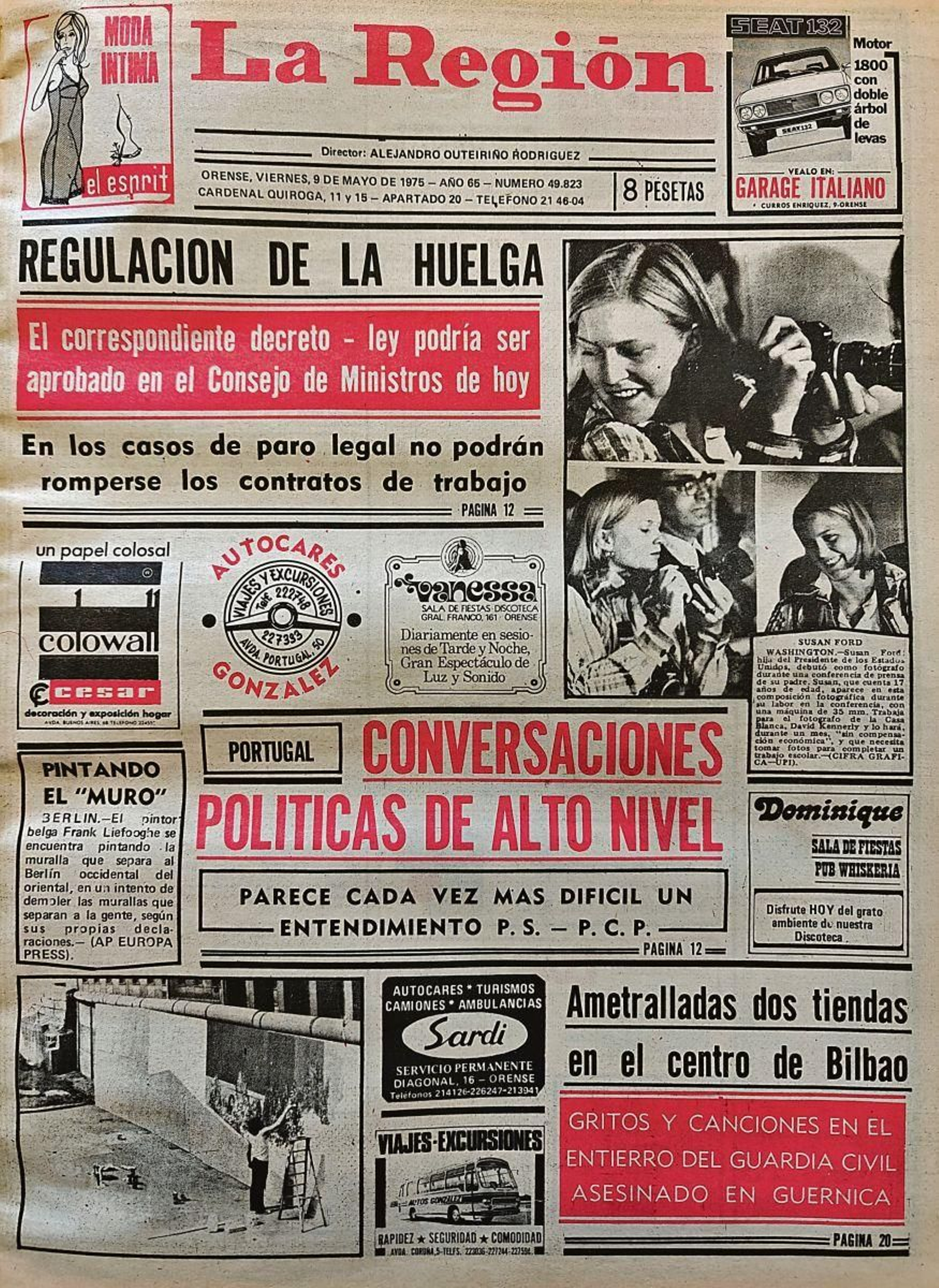 La portada del 1975