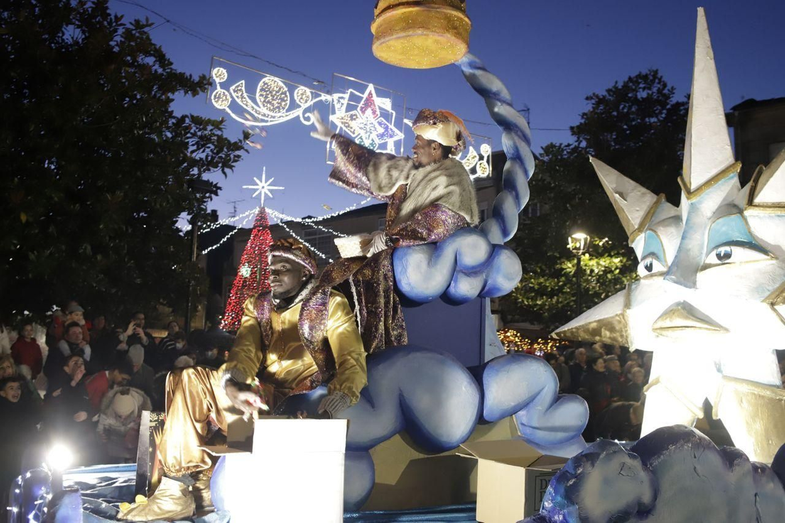 Reyes Magos en Xinzo de Limia (Foto: Néstor Álvarez)