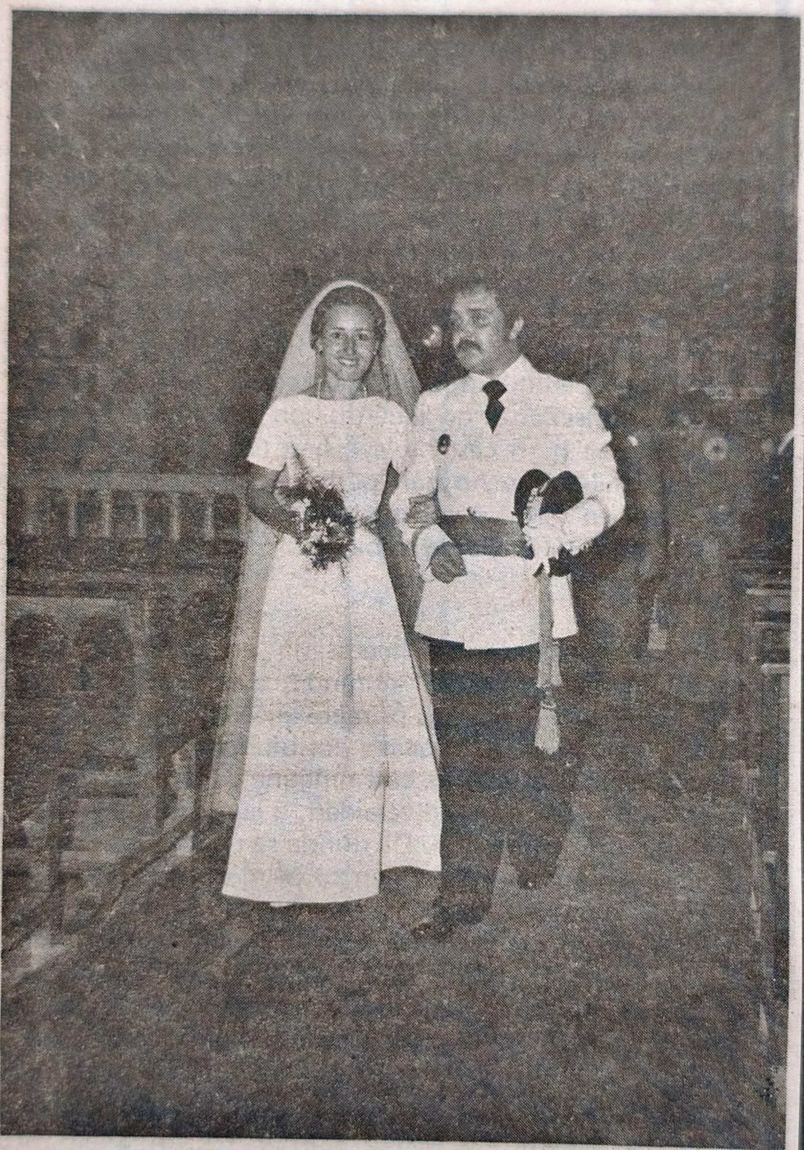 Doña Laura Martínez Sabucedo y don Rogelio Losada Lozano.