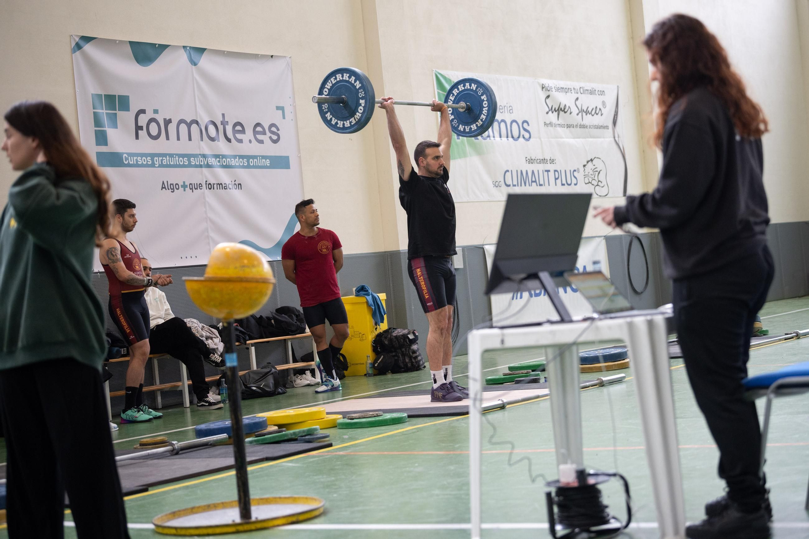 Galería | La halterofilia ourensana disputa la segunda jornada de la liga provincial