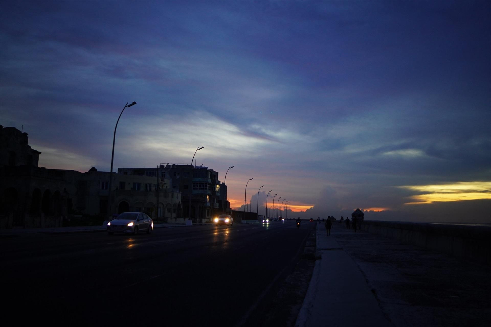 Apagón total en La Habana.