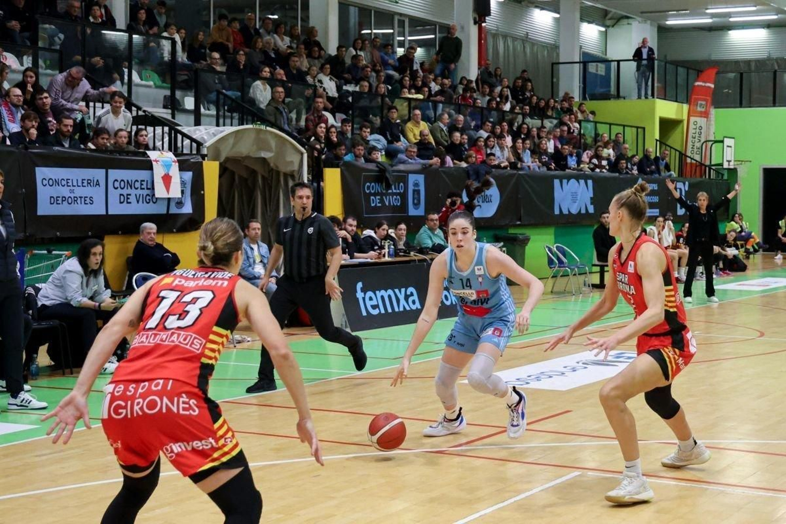 El Celta puso en problemas en la primera vuelta al Girona.