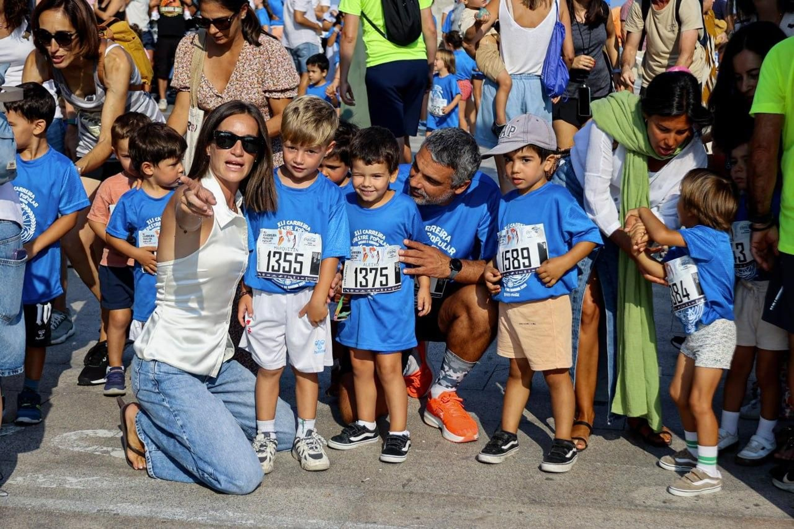 Galería | Más de 1.300 personas corren y caminan por Baiona