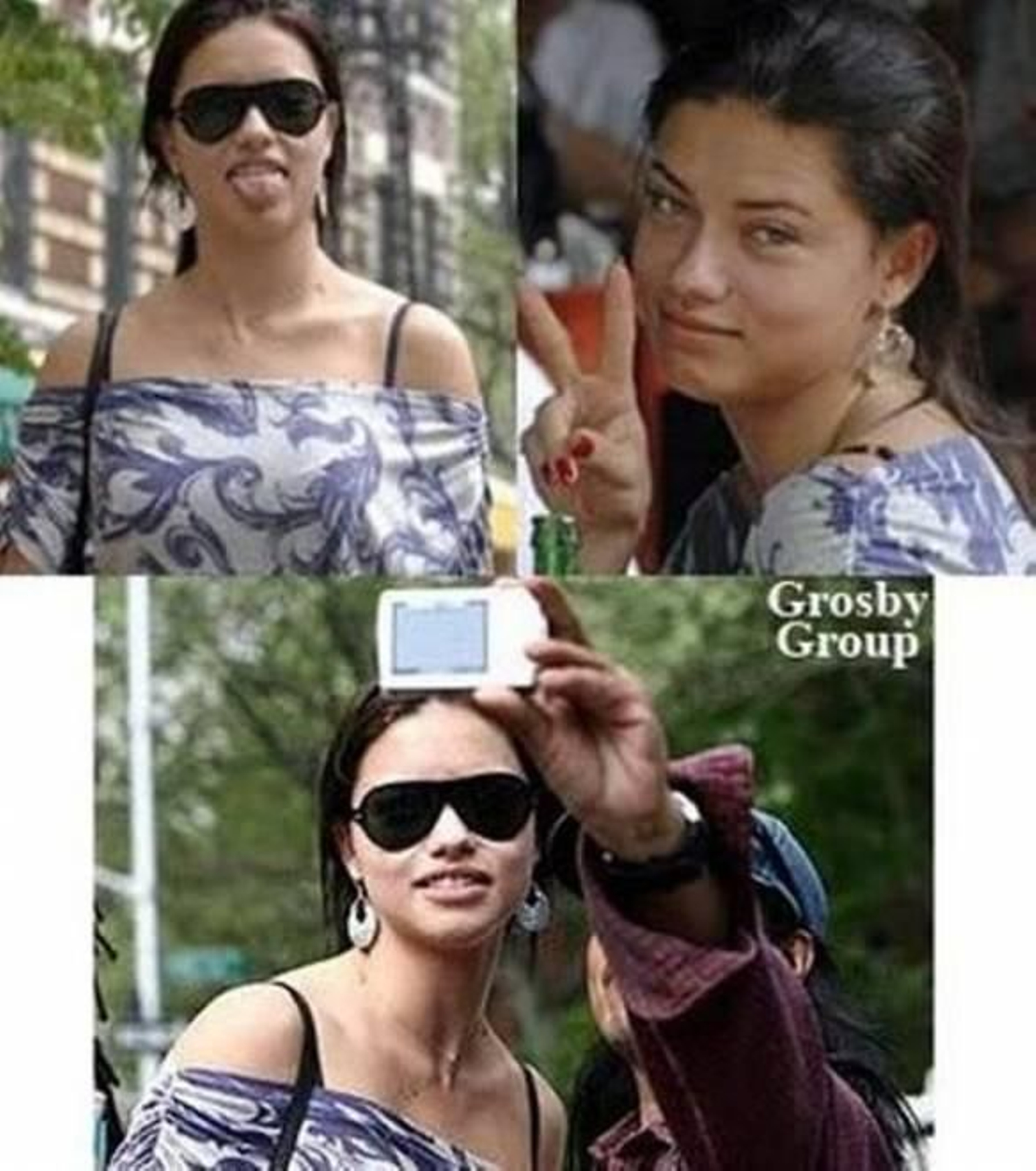 Adriana Lima sin maquillaje