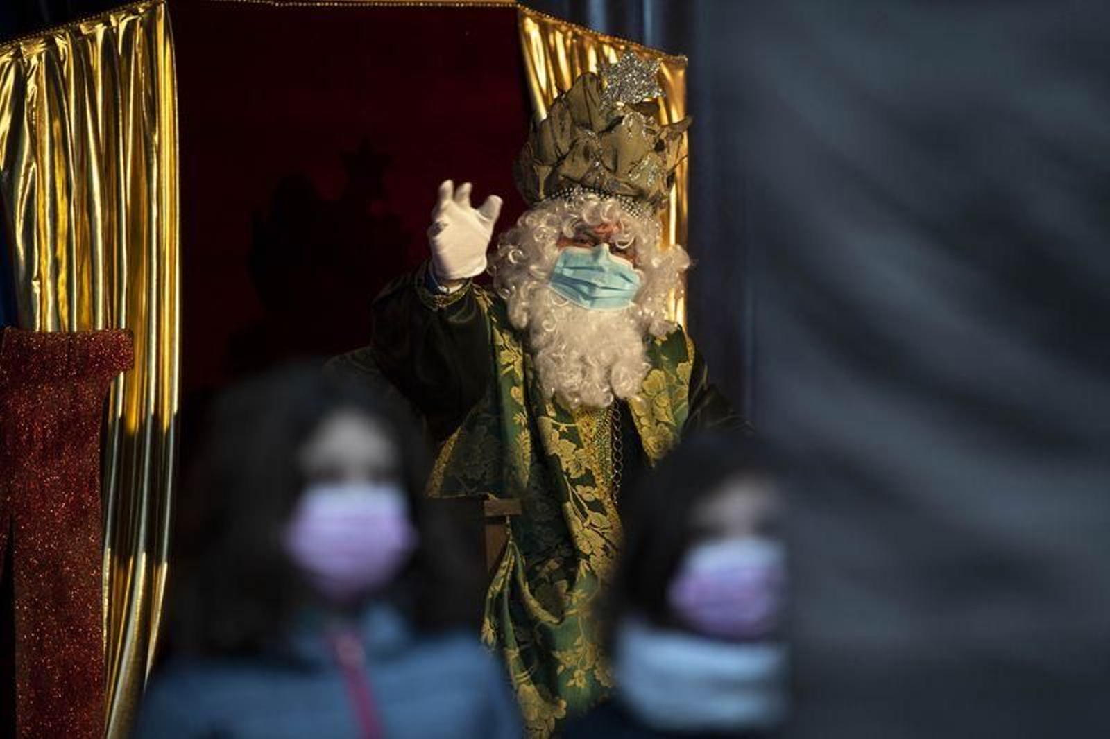 Recepción dos Reis Magos en Allariz // FOTO: ÓSCAR PINAL