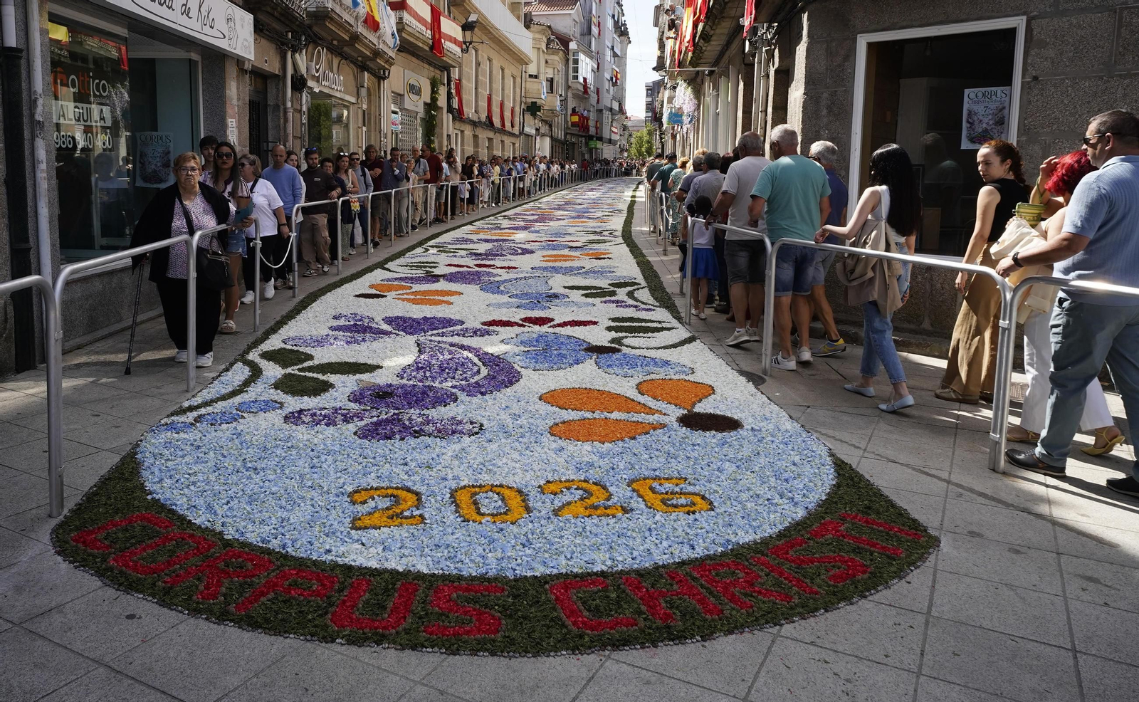 Celebración del Corpus en Ponteareas.