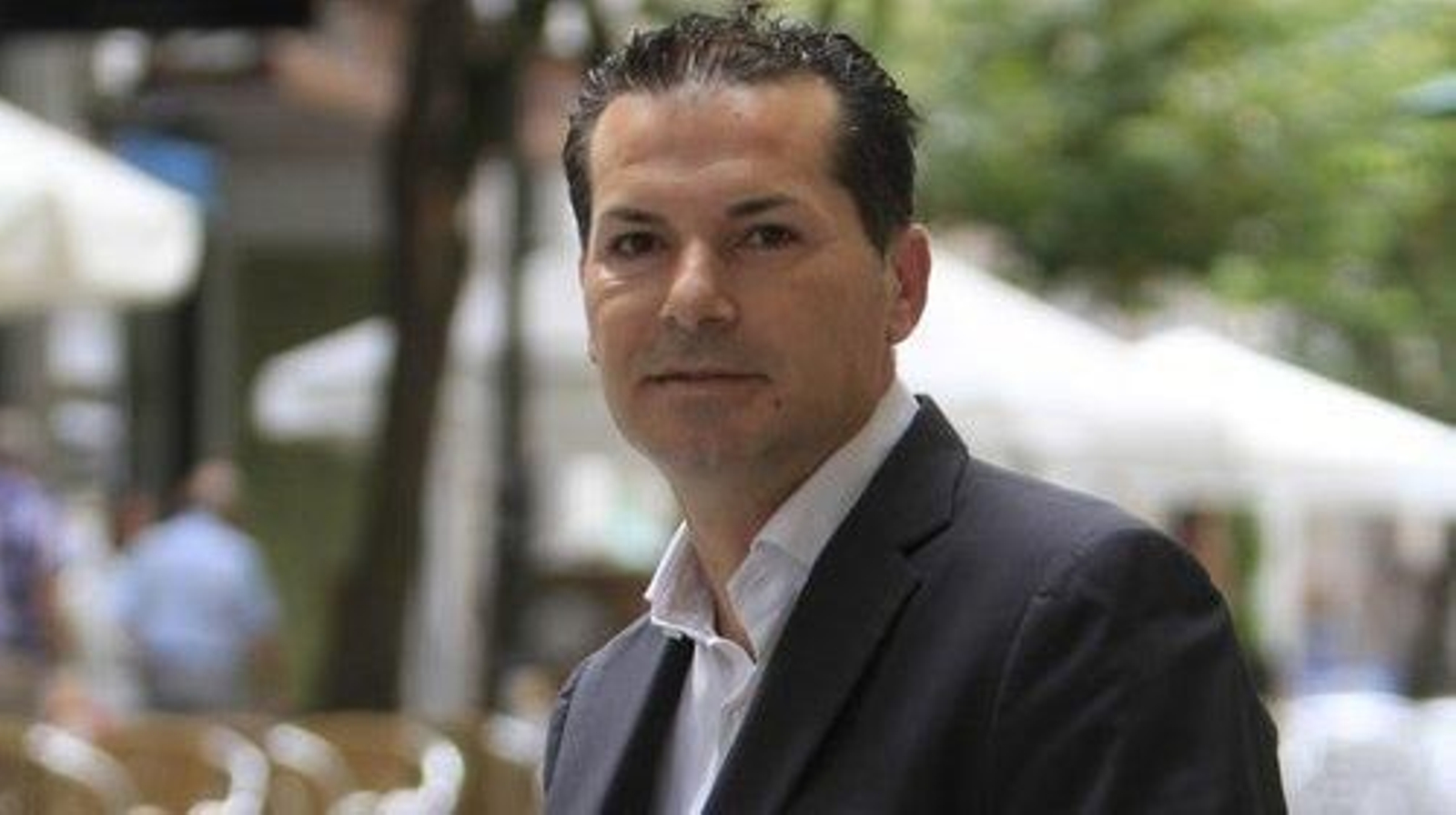 aime Vilardell Prats, ayer en la calle del Paseo (Foto: Miguel Ángel)