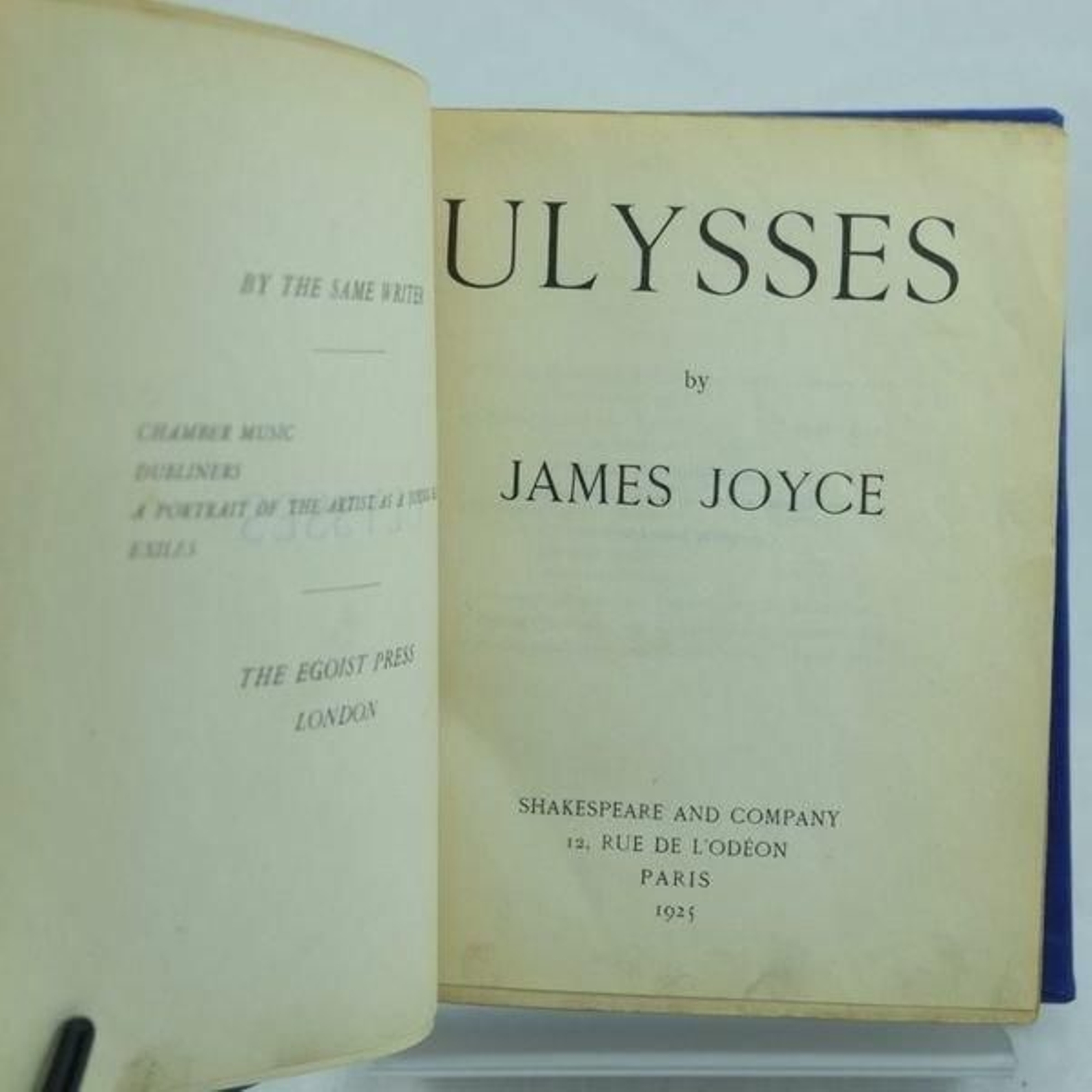 O exemplar de "Ulises" de Otero Pedrayo.