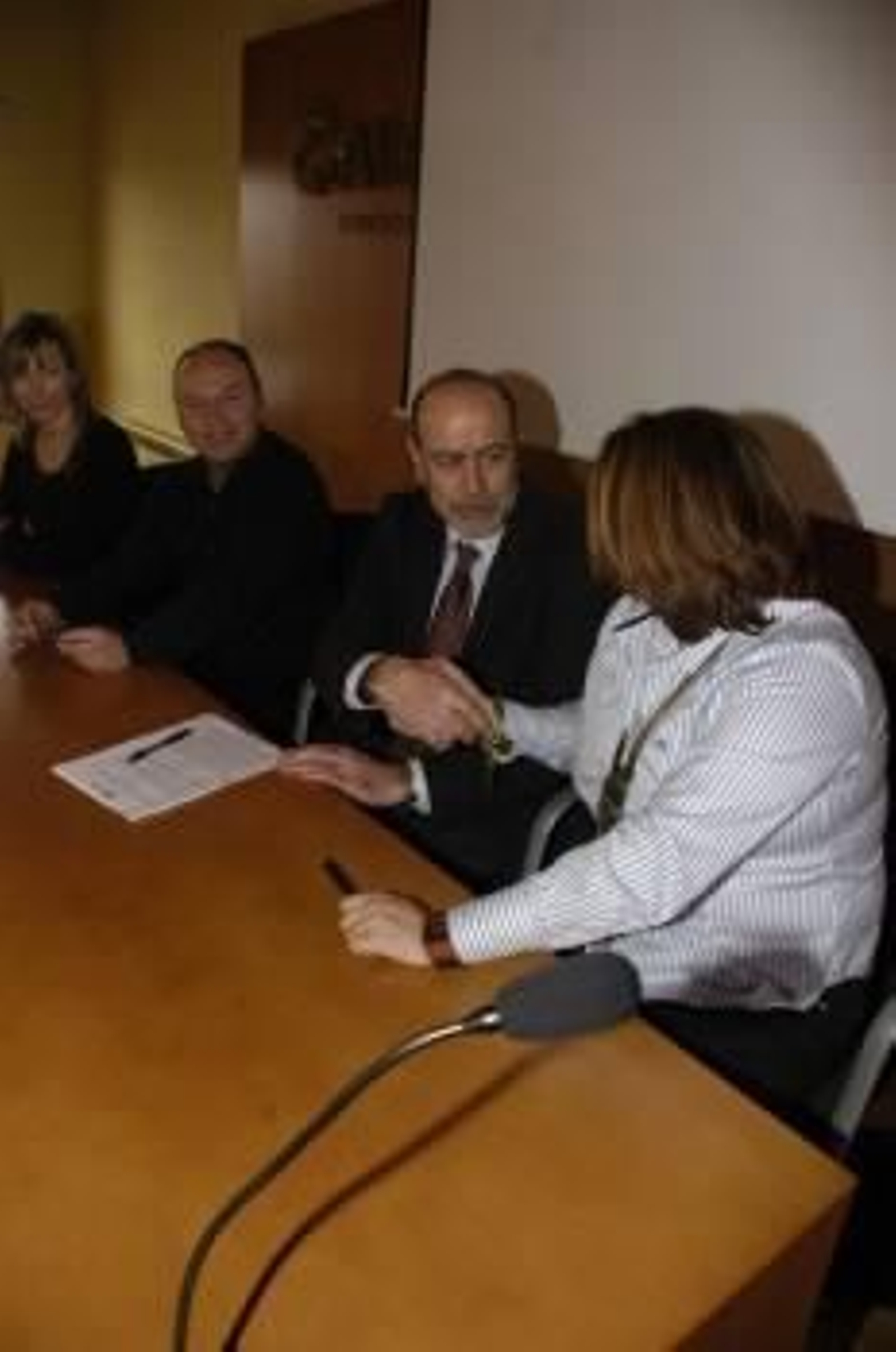 Presentación del convenio.