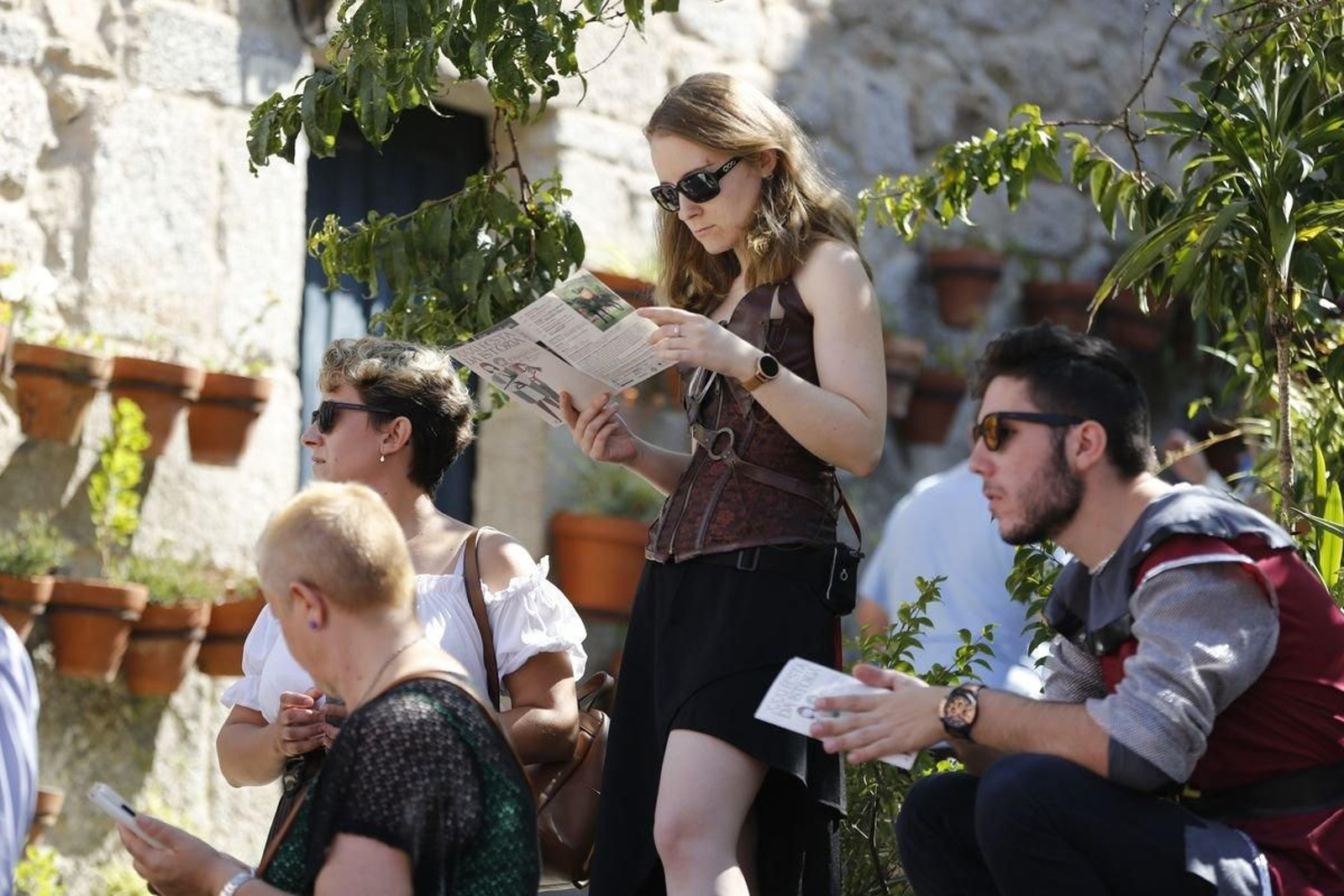 Ribadavia. 31/08/2019. Festa da Istoria en Ribadavia.
Foto: Xesús Fariñas