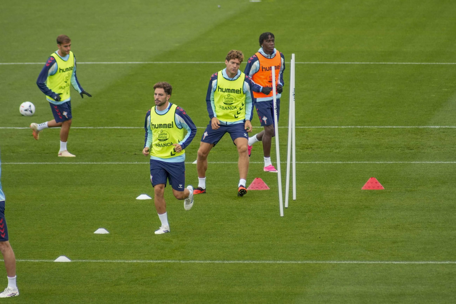 Galería | El Celta prepara su duelo ante Osasuna con Driouech ya incorporado