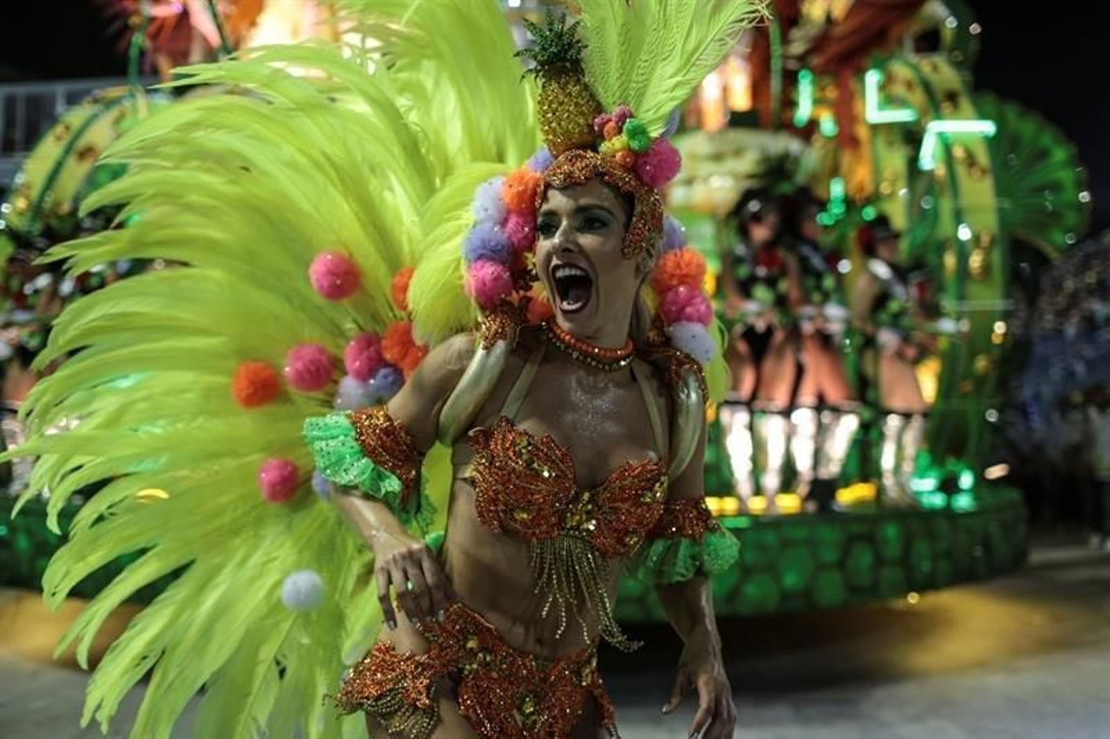 Celebración del carnaval en Río de Janeiro 34
