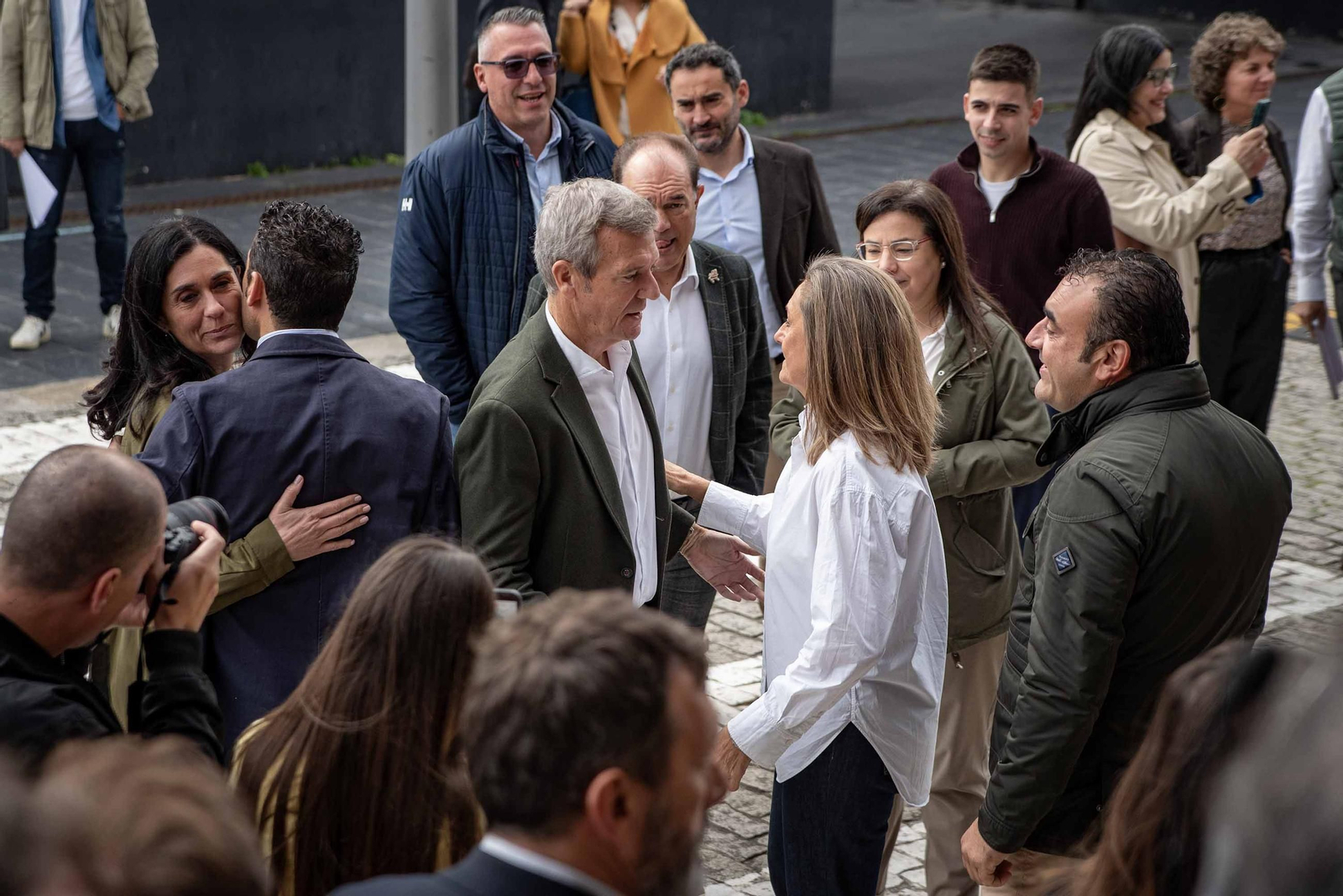Galería | Feijóo hace parada en Vigo con la precampaña electoral del 29-N