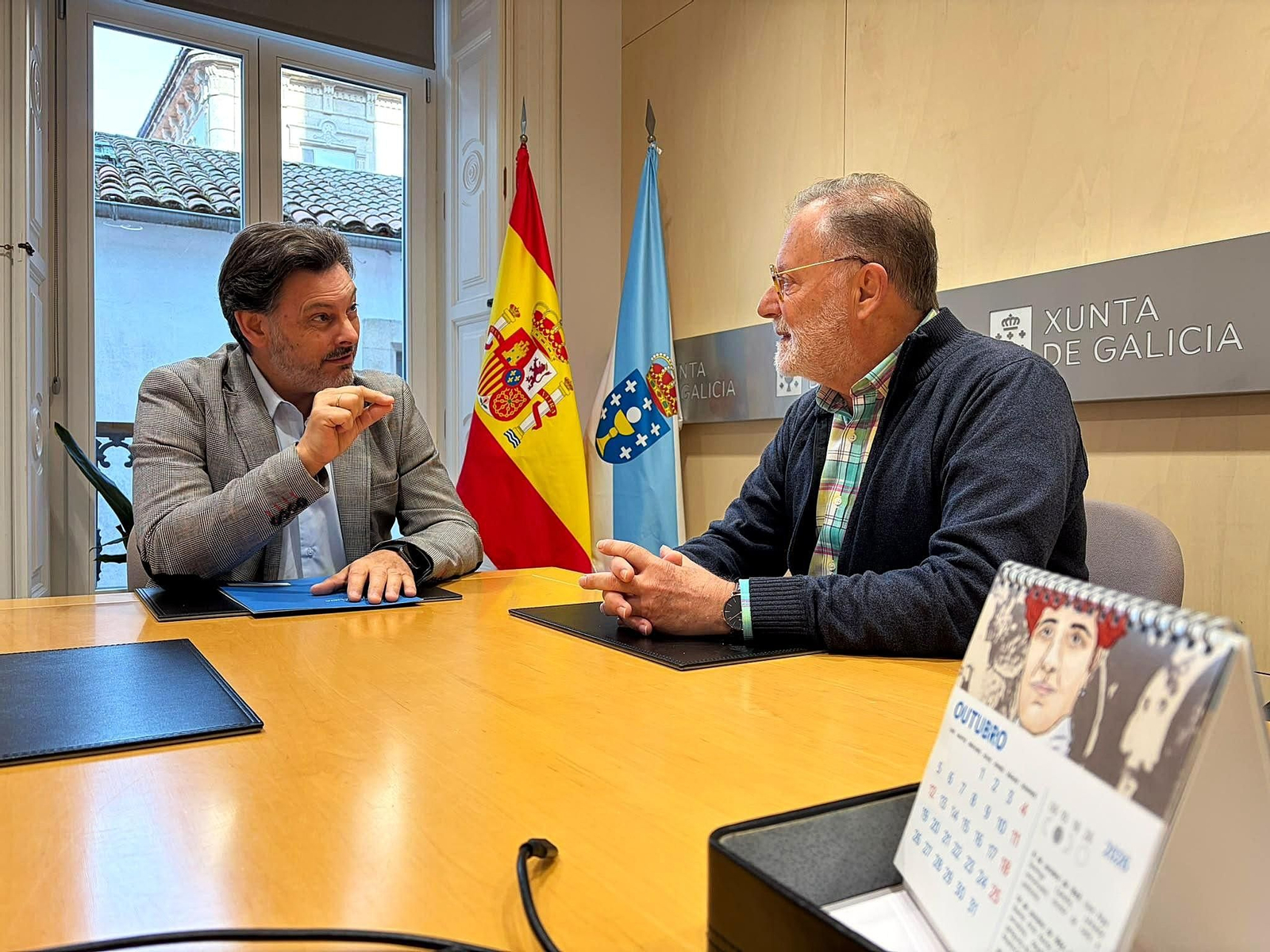 Encuentro entre la Xunta y la entidad brasileña