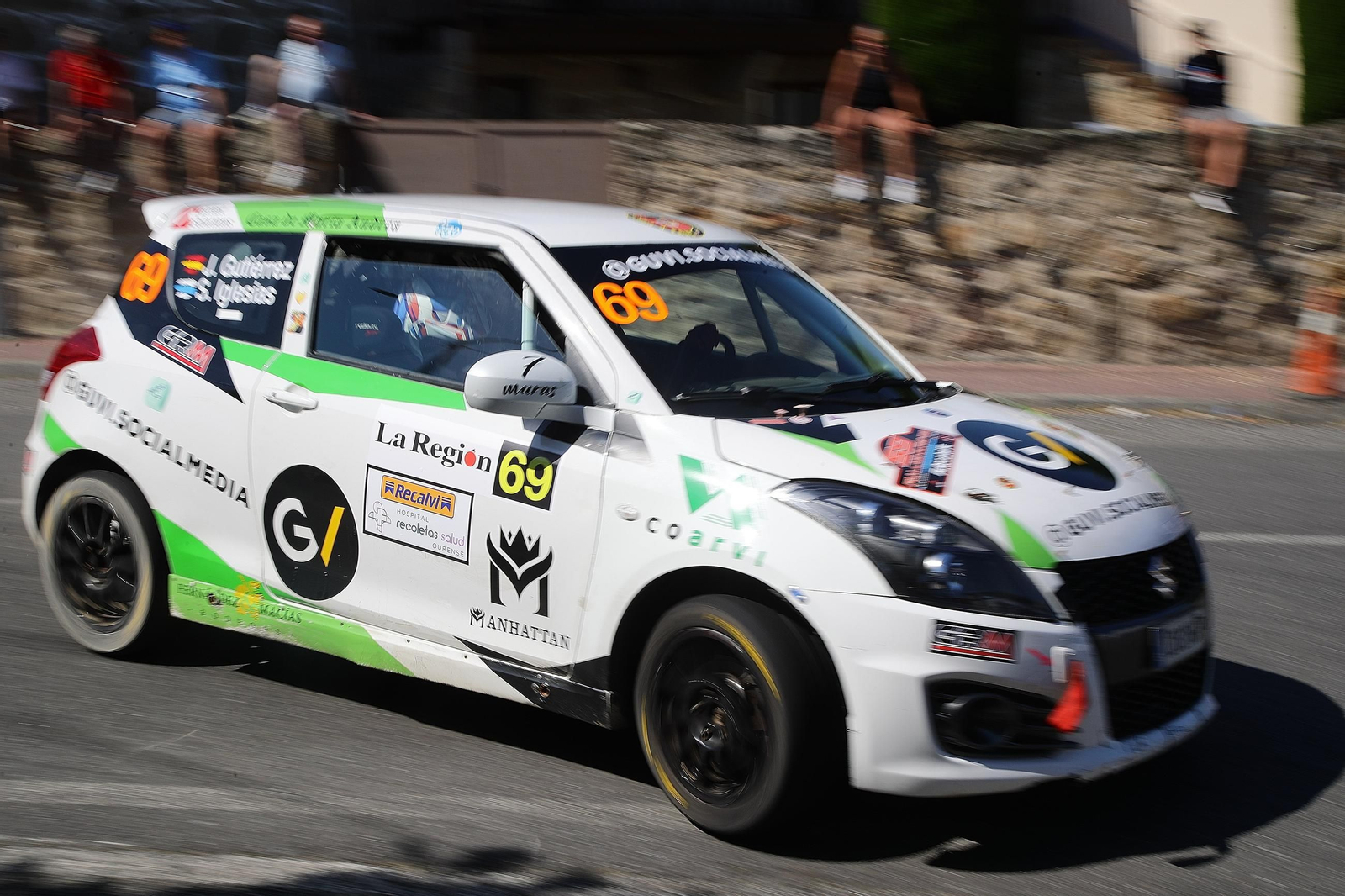 Galería | El tramo de Taboadela marca el inicio del segundo día del Rally de Ourense 2026, en fotos