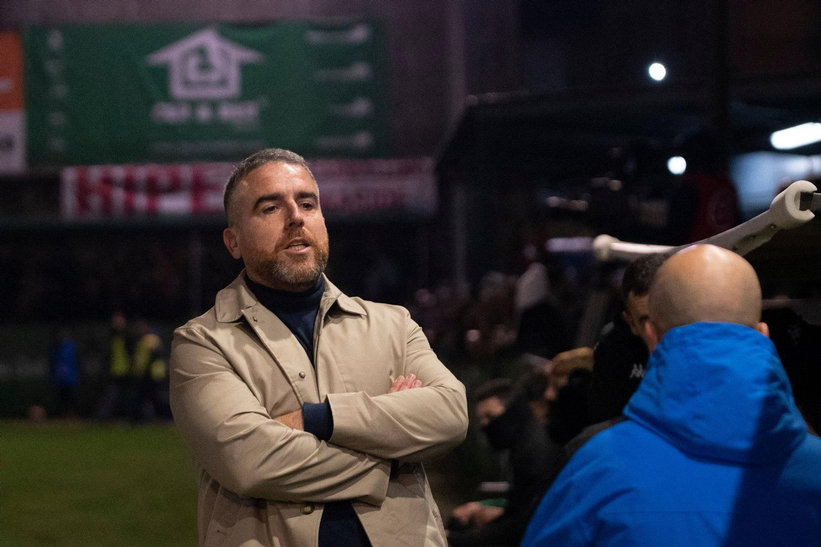 Javi Rey, entrenador del Arenteiro.