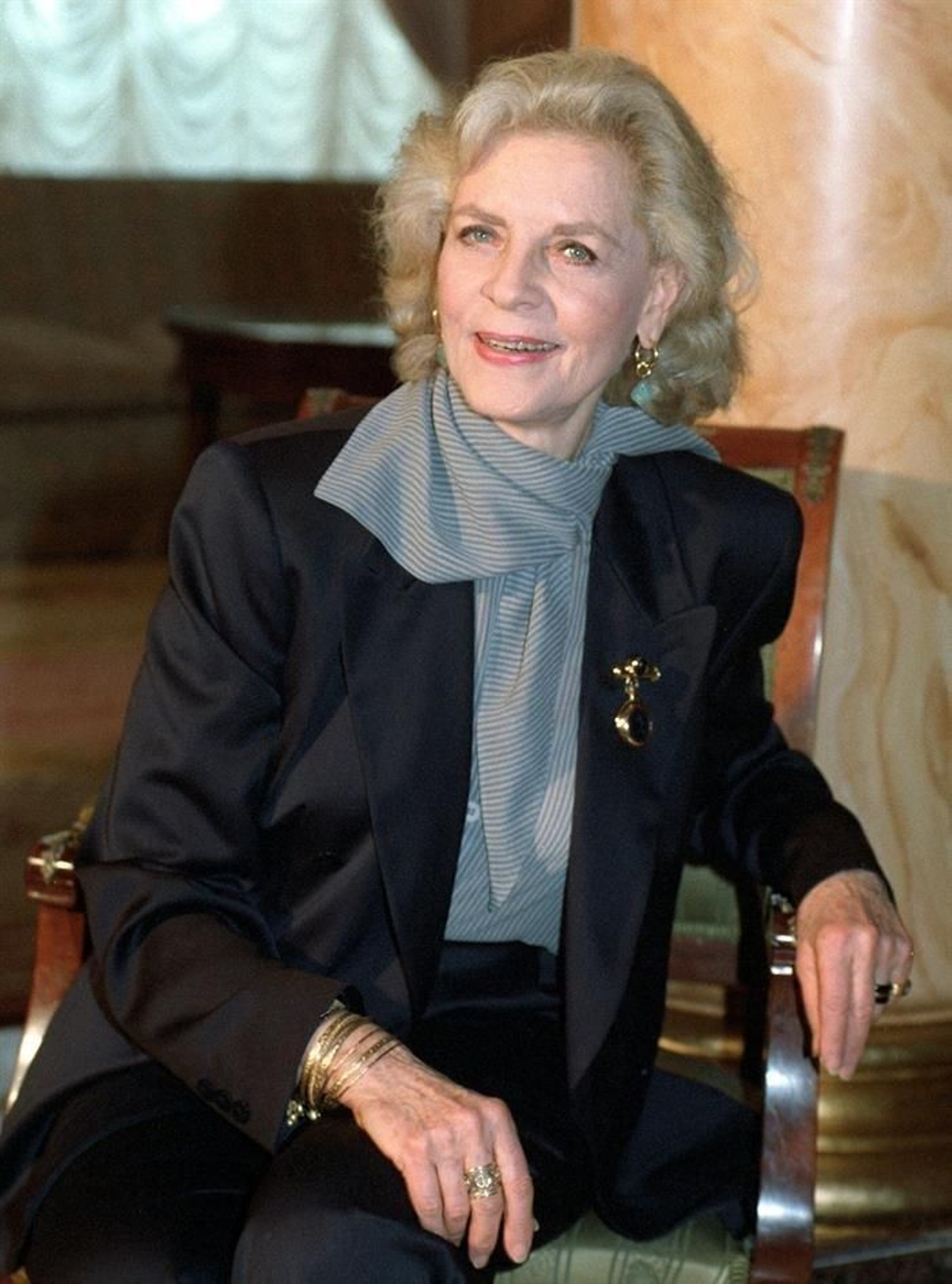 La actriz Lauren Bacall