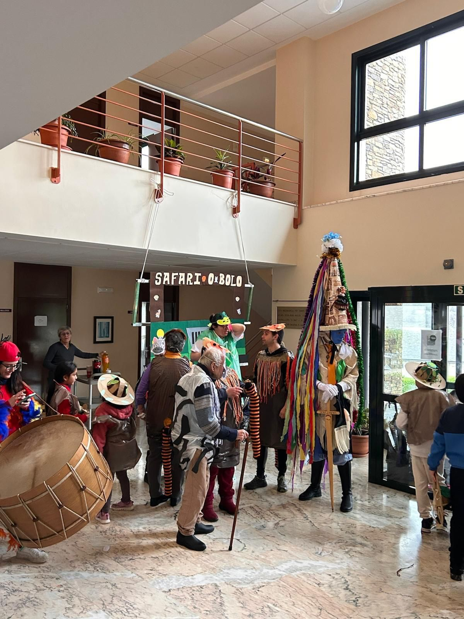 O Entroido no colexio do Bolo