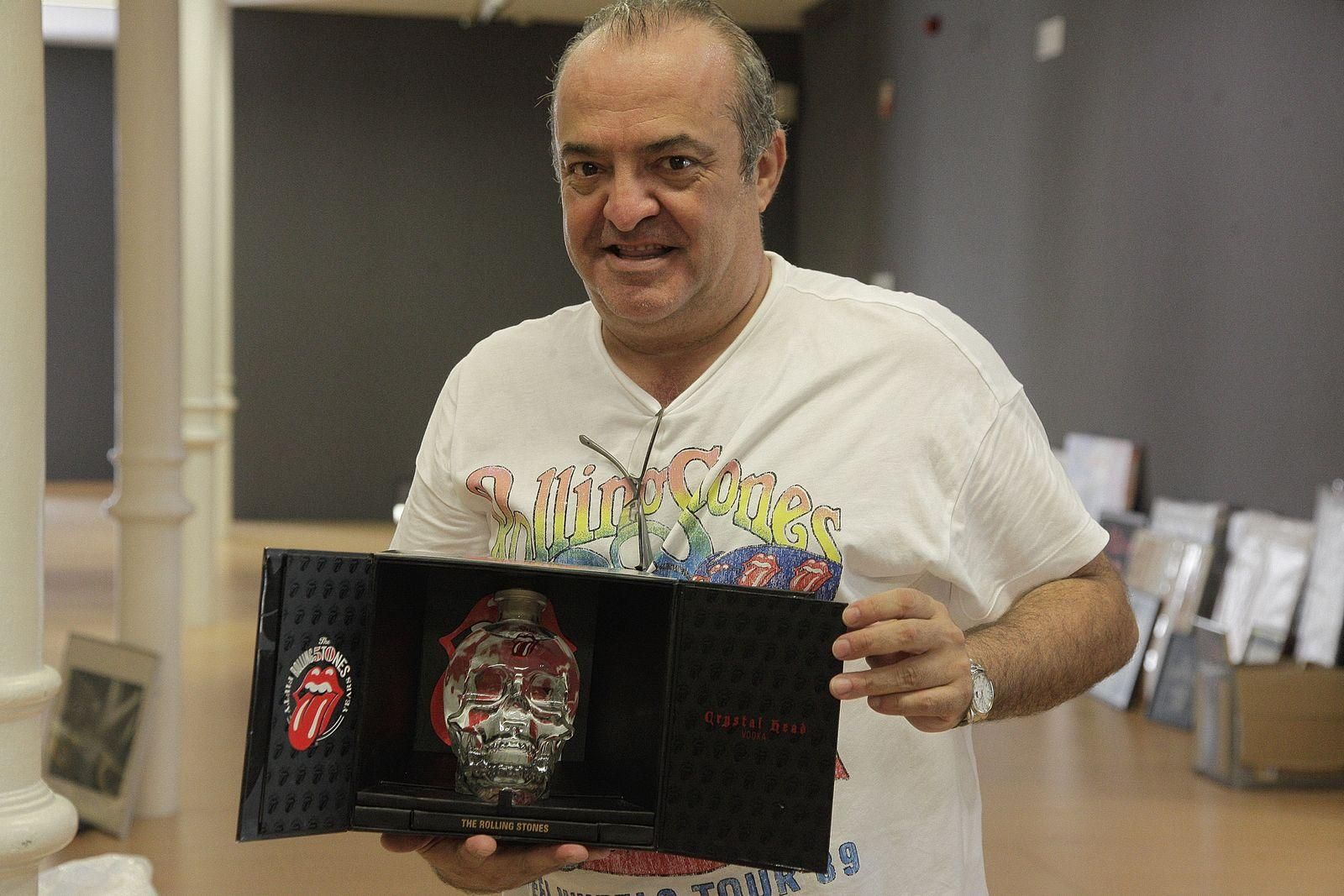 Piezas de la exposición The Rolling Stones // FOTOS: MIGUEL ÁNGEL