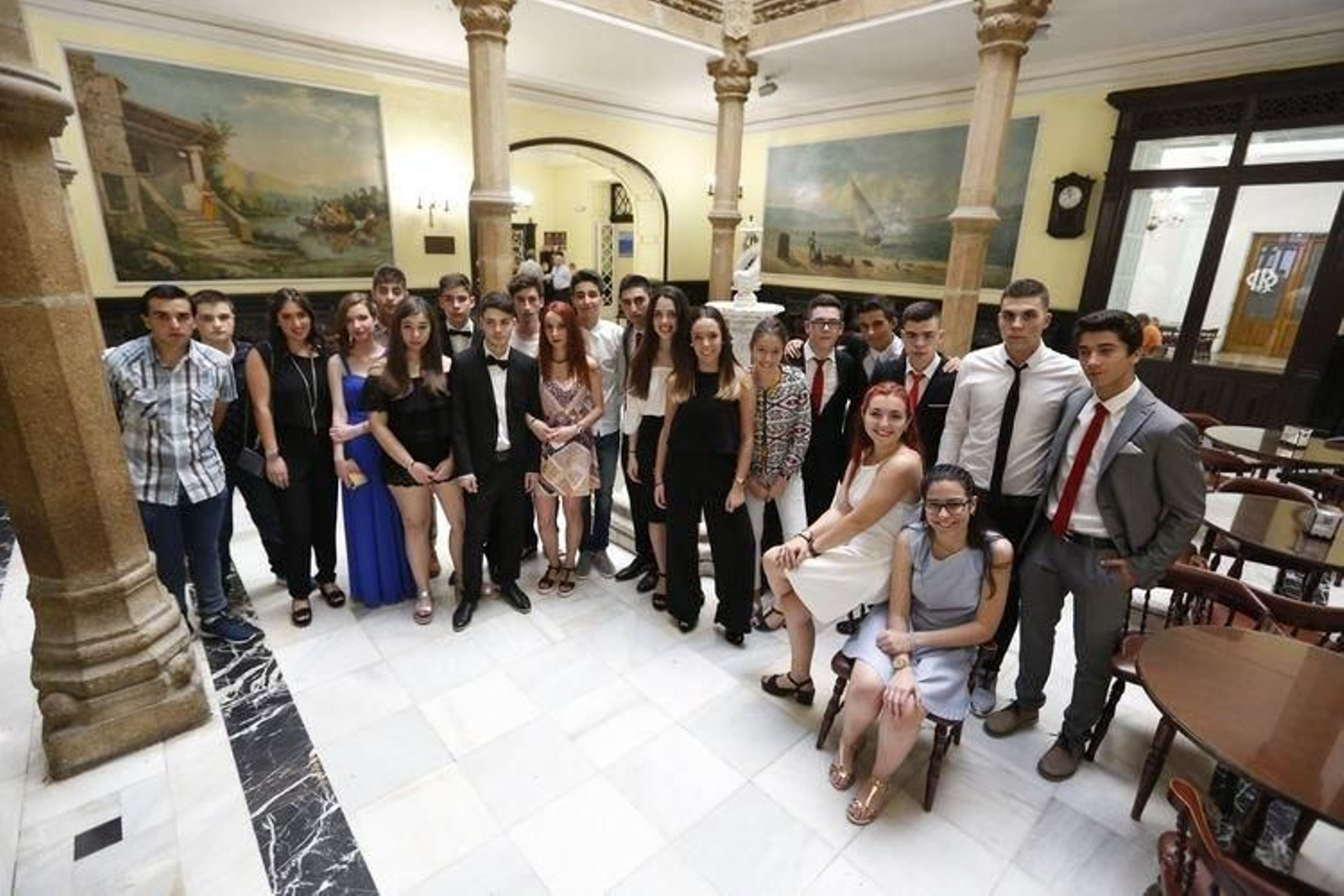 Ourense. 22-06-16. Local. Graduación de Concepción Arenal no Liceo.
Foto: Xesús Fariñas