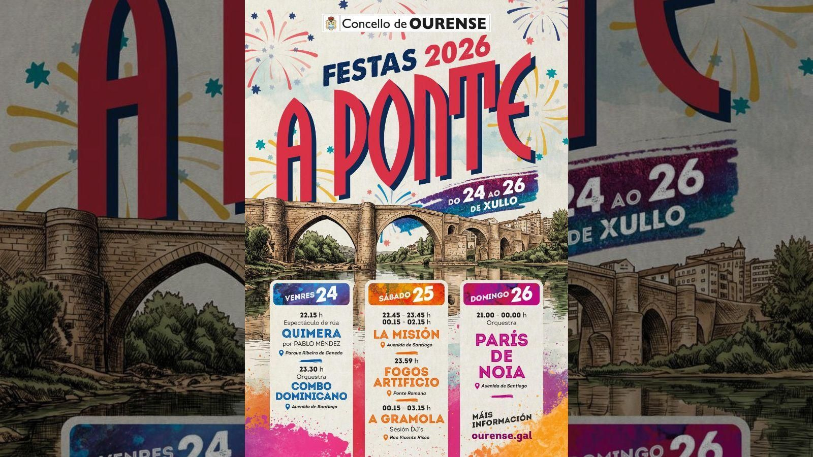 Festas de A Ponte de 2026