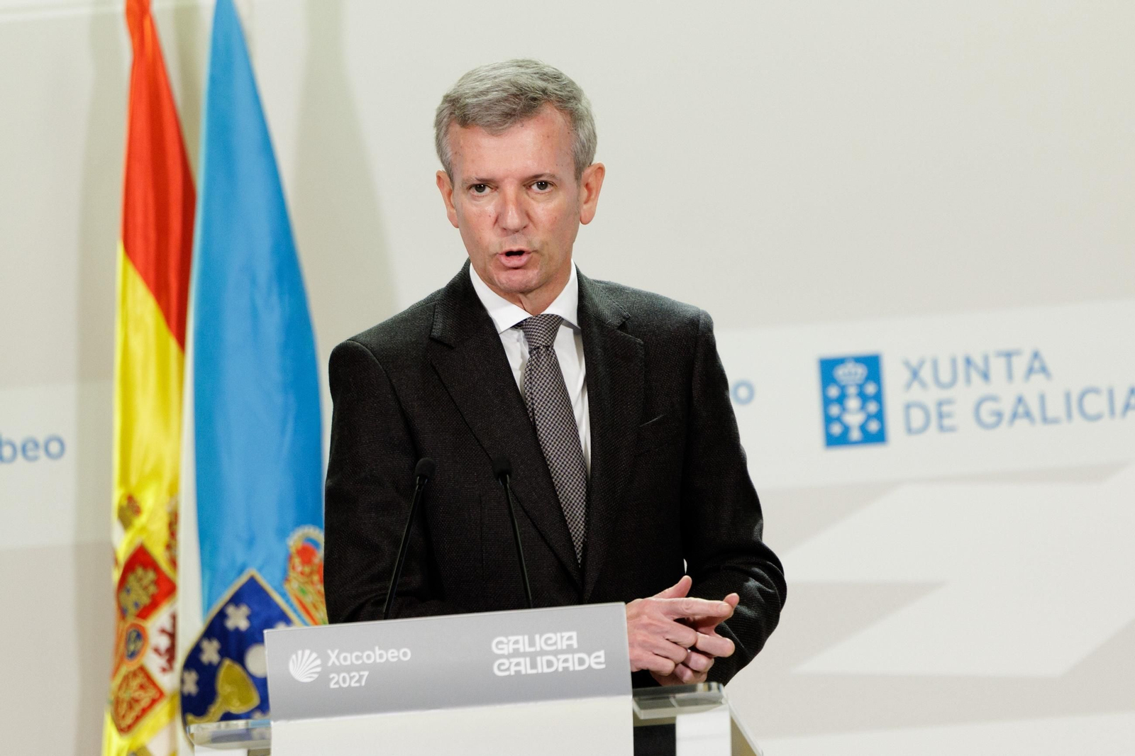 El titular del Ejecutivo gallego, Alfonso Rueda.