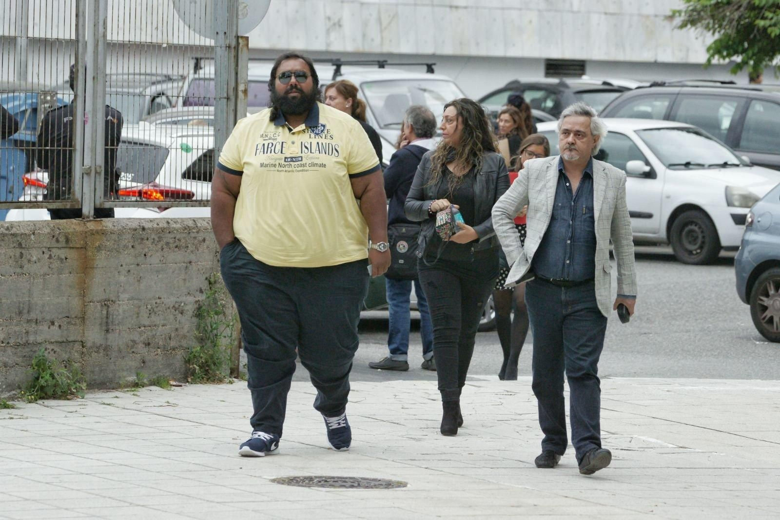 Marino Giménez acude al juicio  //   Vicente Alonso