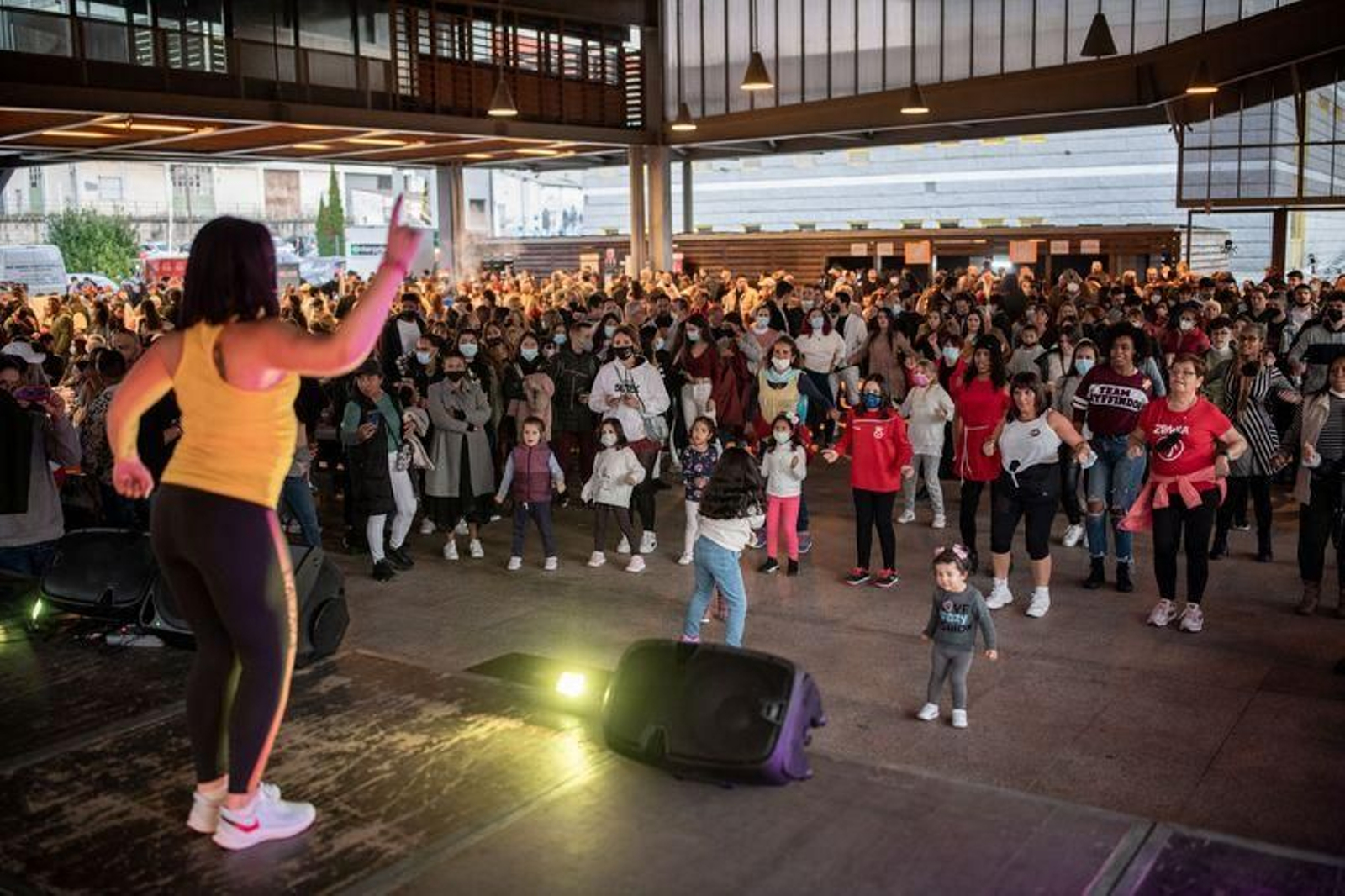 OURENSE (CAMPO DA FEIRA). 14/11/2021. OURENSE. Quinta edición da Feria de la Chinita, a grande festa de irmandade da comunidade venezolana de Galicia.. FOTO: ÓSCAR PINAL