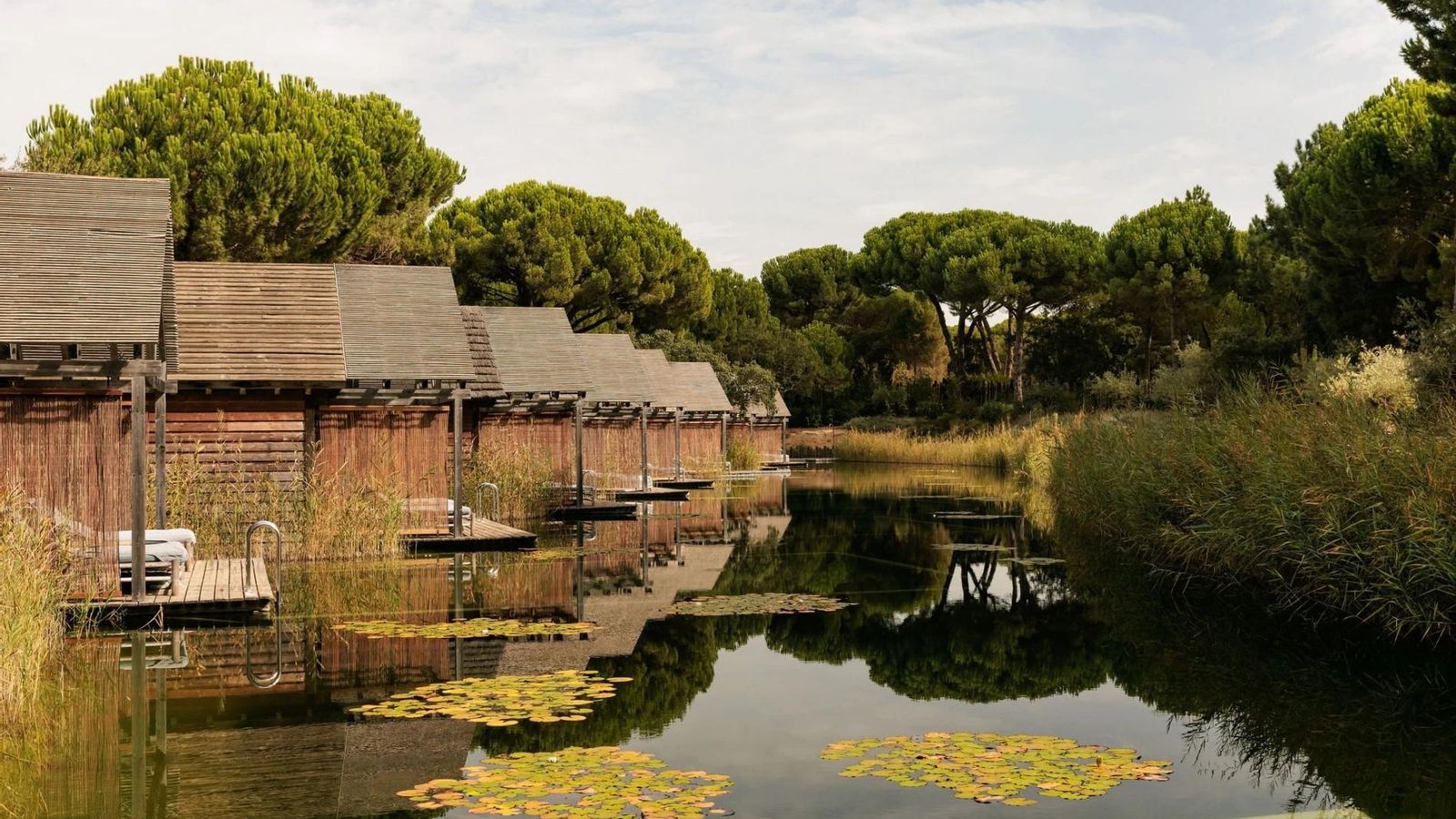 Hotel bio en Comporta, Portugal (estanque)