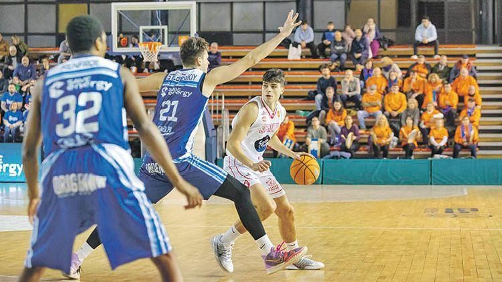 Isaac Vázquez, durante el partido en Fuenlabrada