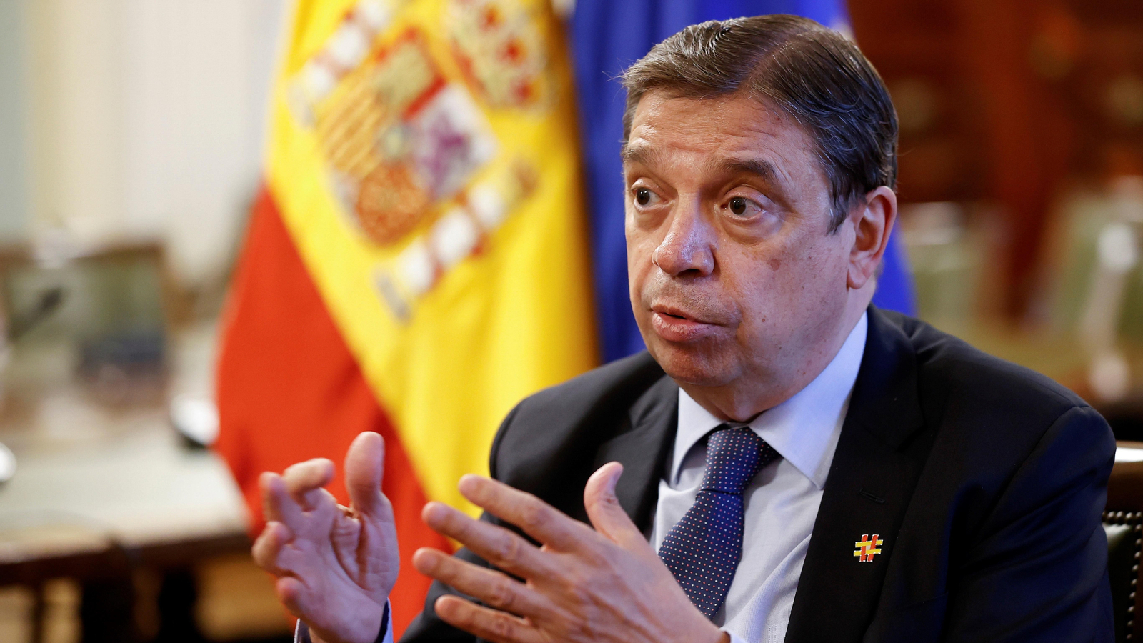 El ministro de Pesca, Luis Planas.