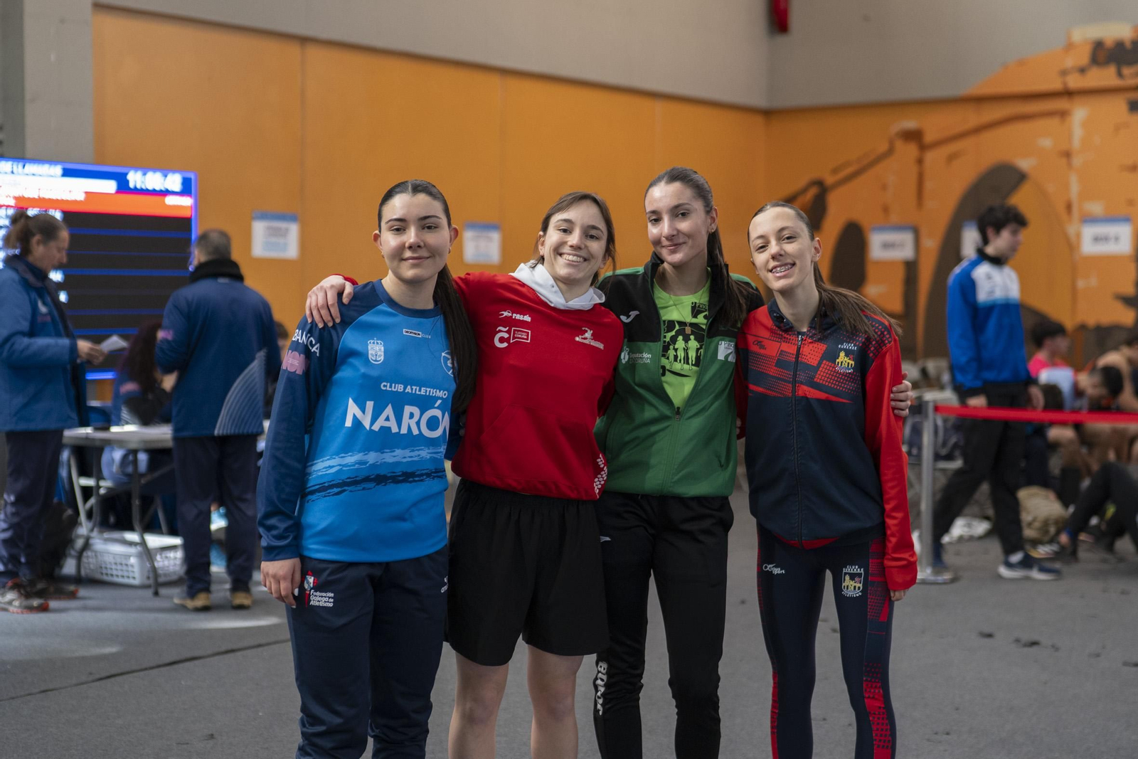 Galería |  El Atletismo Gallego corona a sus primeros campeones de la temporada indoor