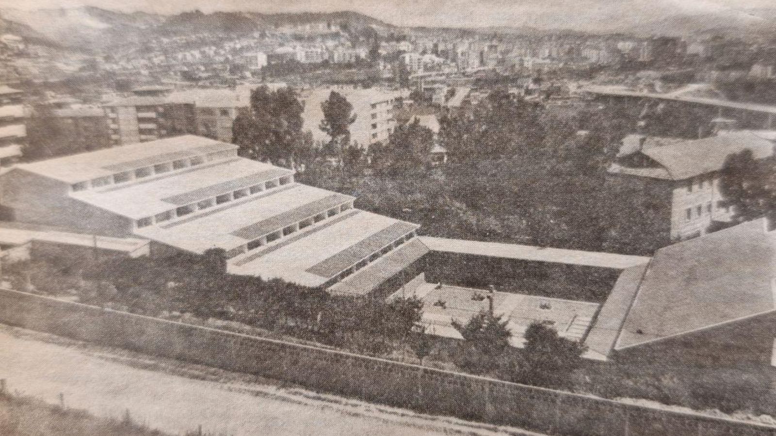 Vista del Seminario de Orense.