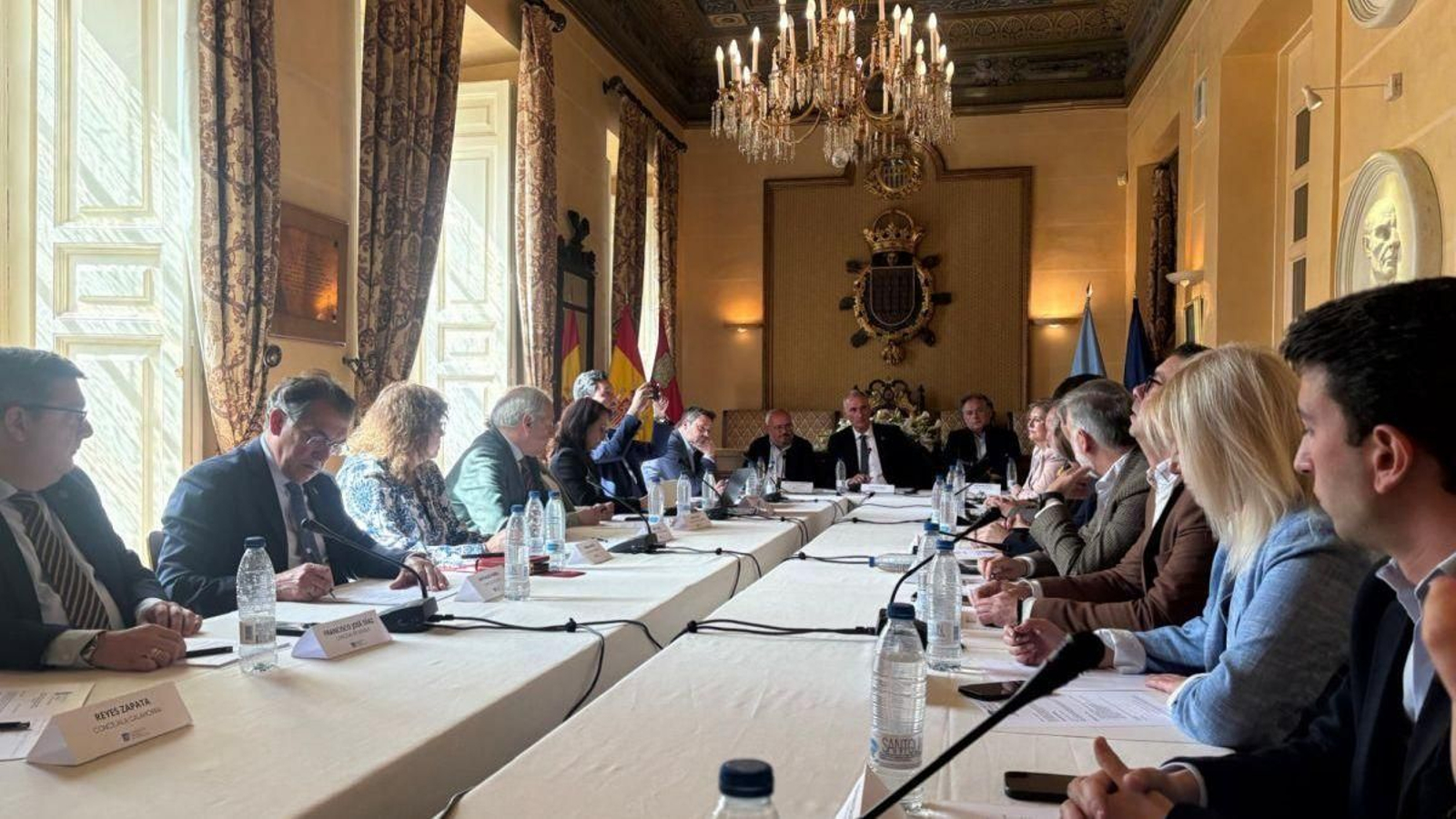 Asamblea de la Red de Juderías que se desarrolló este viernes en Segovia.