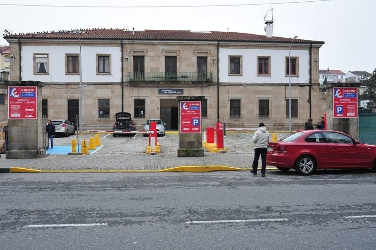 El parking de la estación de San Francisco, preparado para su apertura. (JOSÉ PAZ)