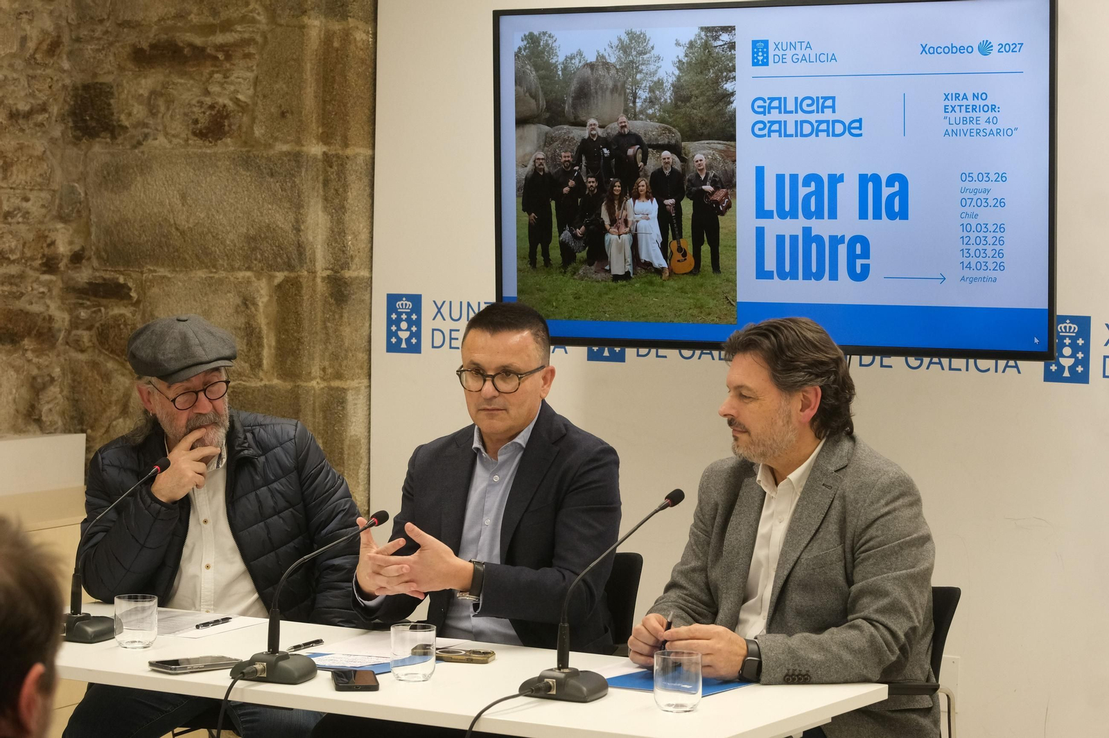 La Xunta colaborará con Luar Na Lubre en su gira en América