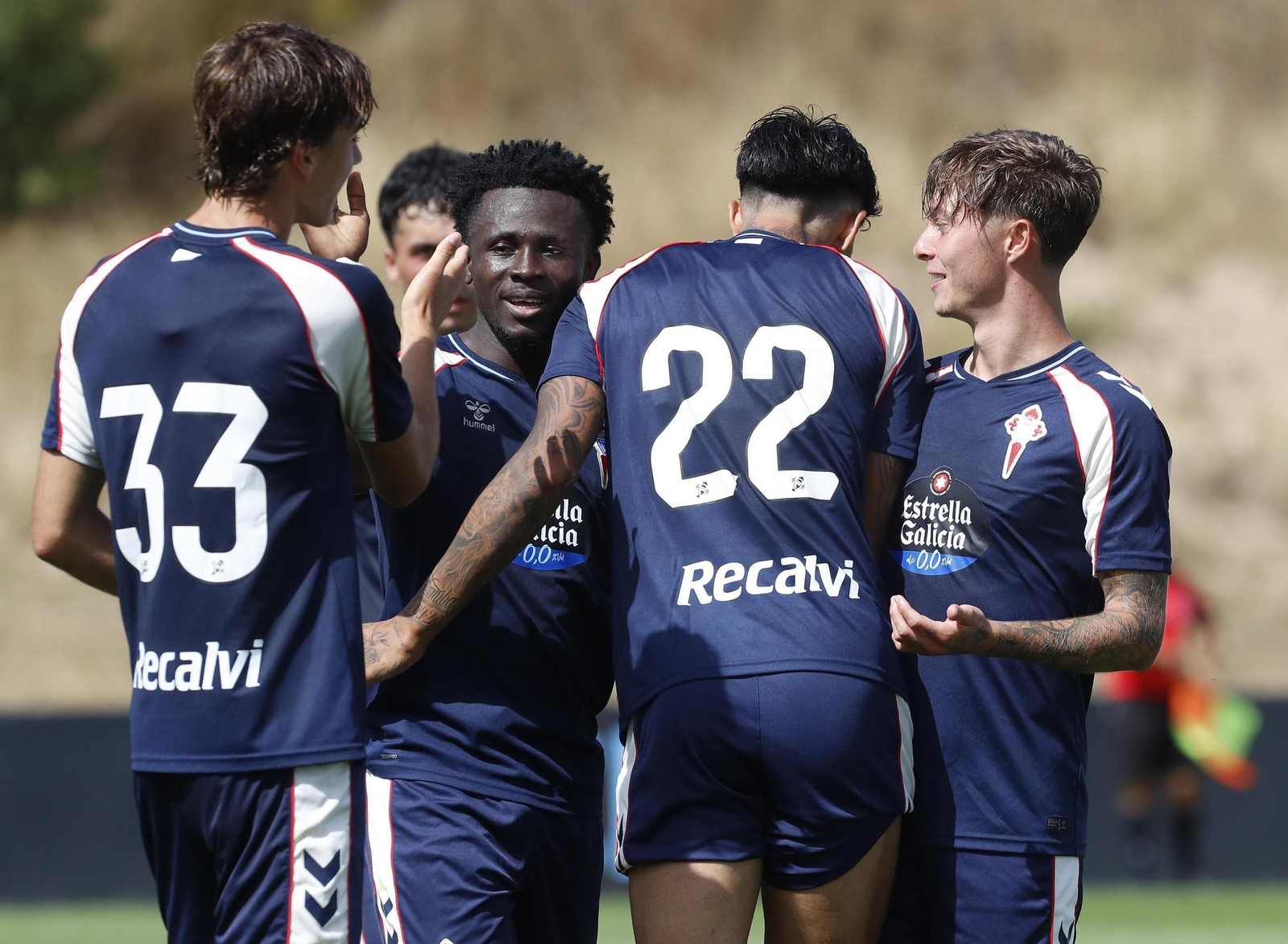 Galería | Celta Fortuna y Coruxo se miden en la pretemporada