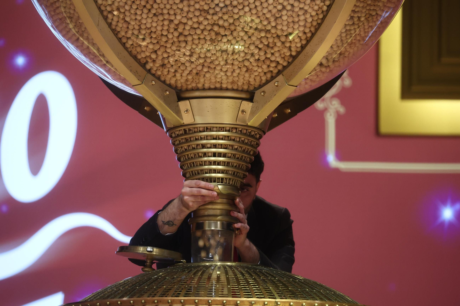 Bombos del Sorteo Extraordinario de la Lotería de Navidad 2025