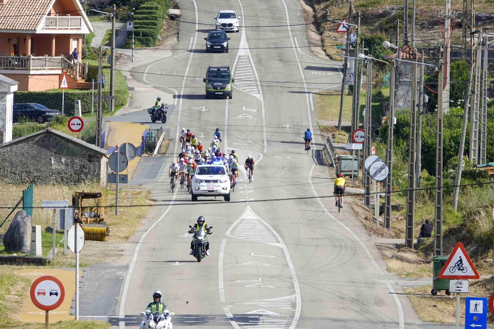 Galería | El ciclismo se da cita en Baixo Miño con el Desafío Talaso Atlántico