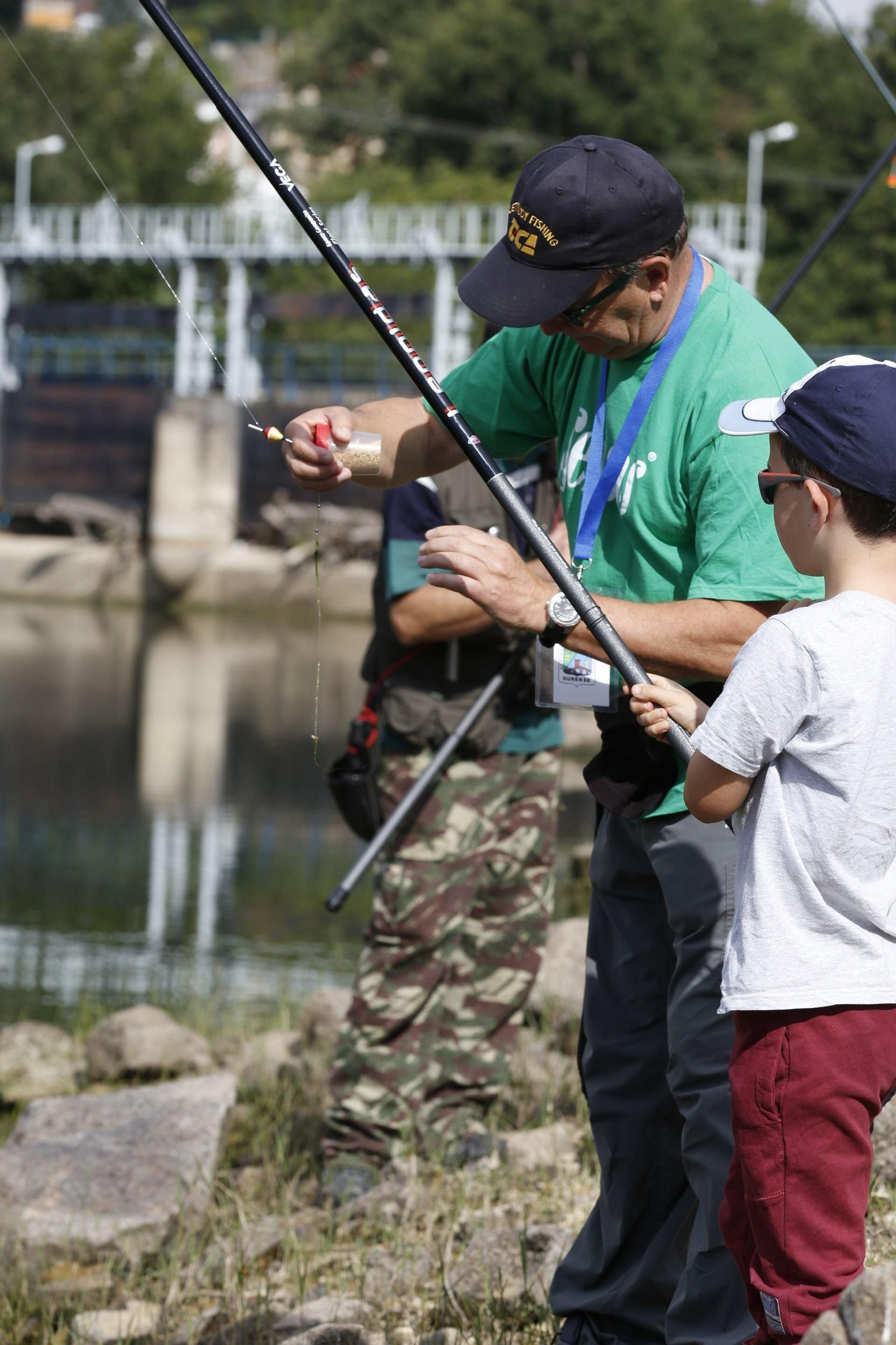 Pesca Ourense +D en Cachamuiña