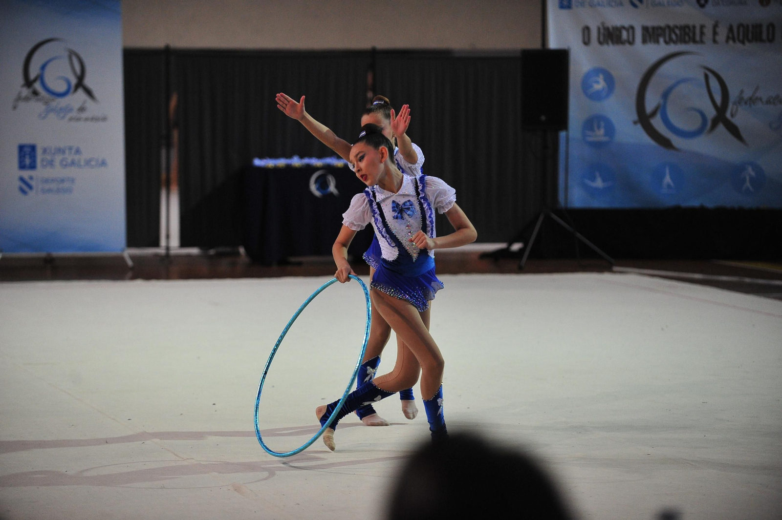 Las artistas del tapiz volvieron a brillar en el Campeonato Base de Gimnasia