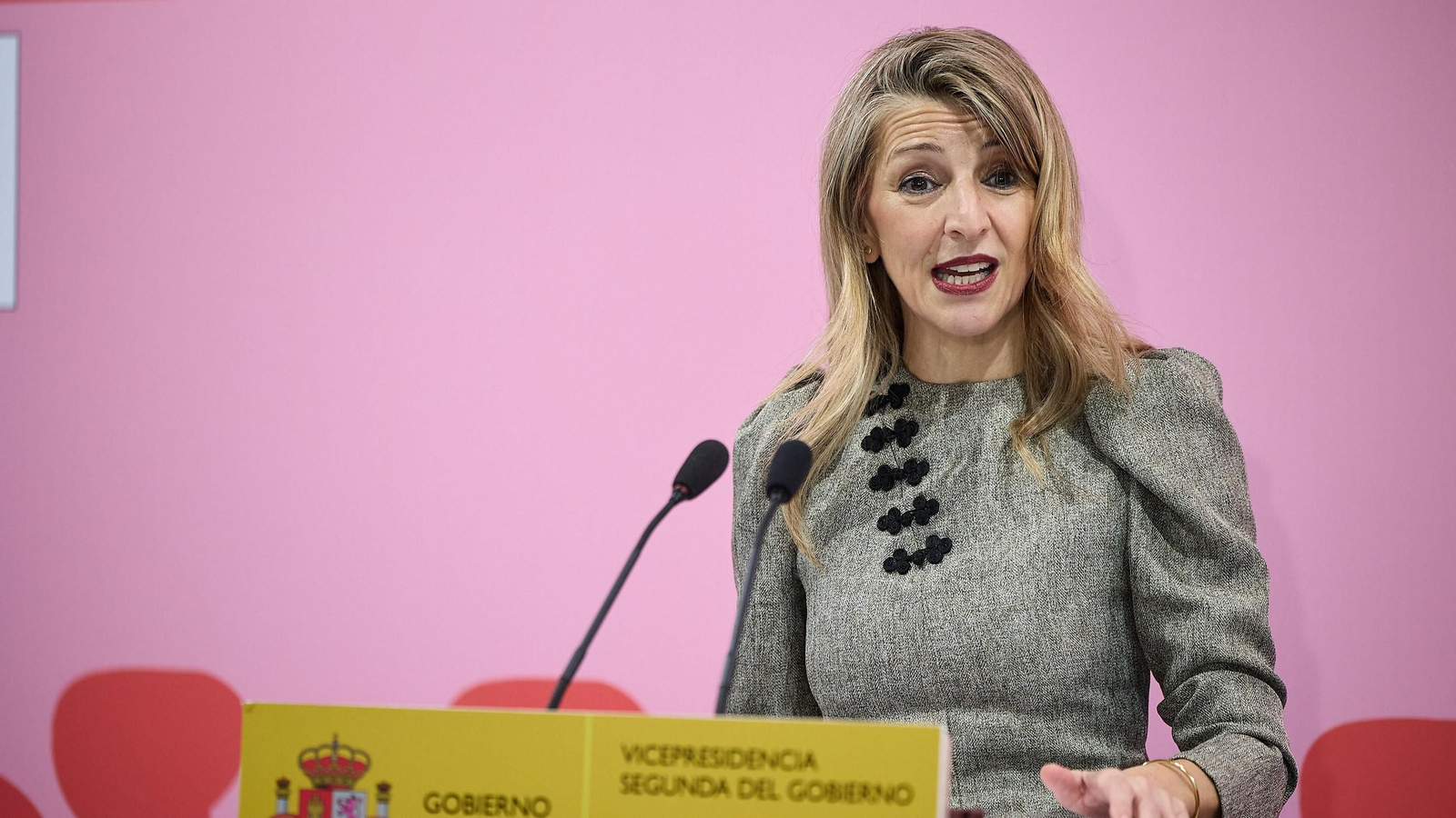 La vicepresidenta segunda del Gobierno y ministra de Trabajo y Economía Social, Yolanda Díaz